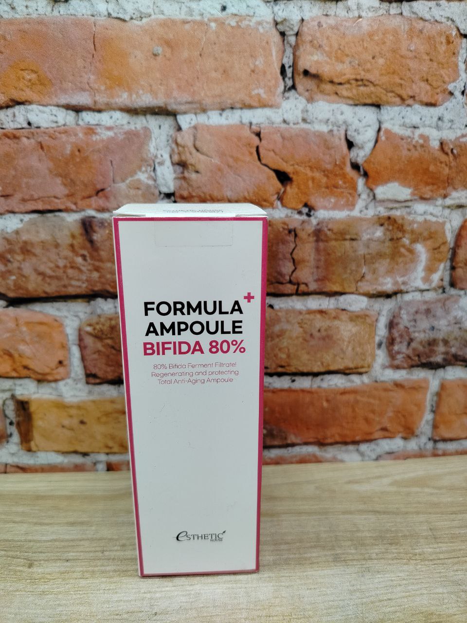 Esthetic House Formula Plus Ampoule Bifida 80% Сыворотка для лица с бифидобактериями 55 мл