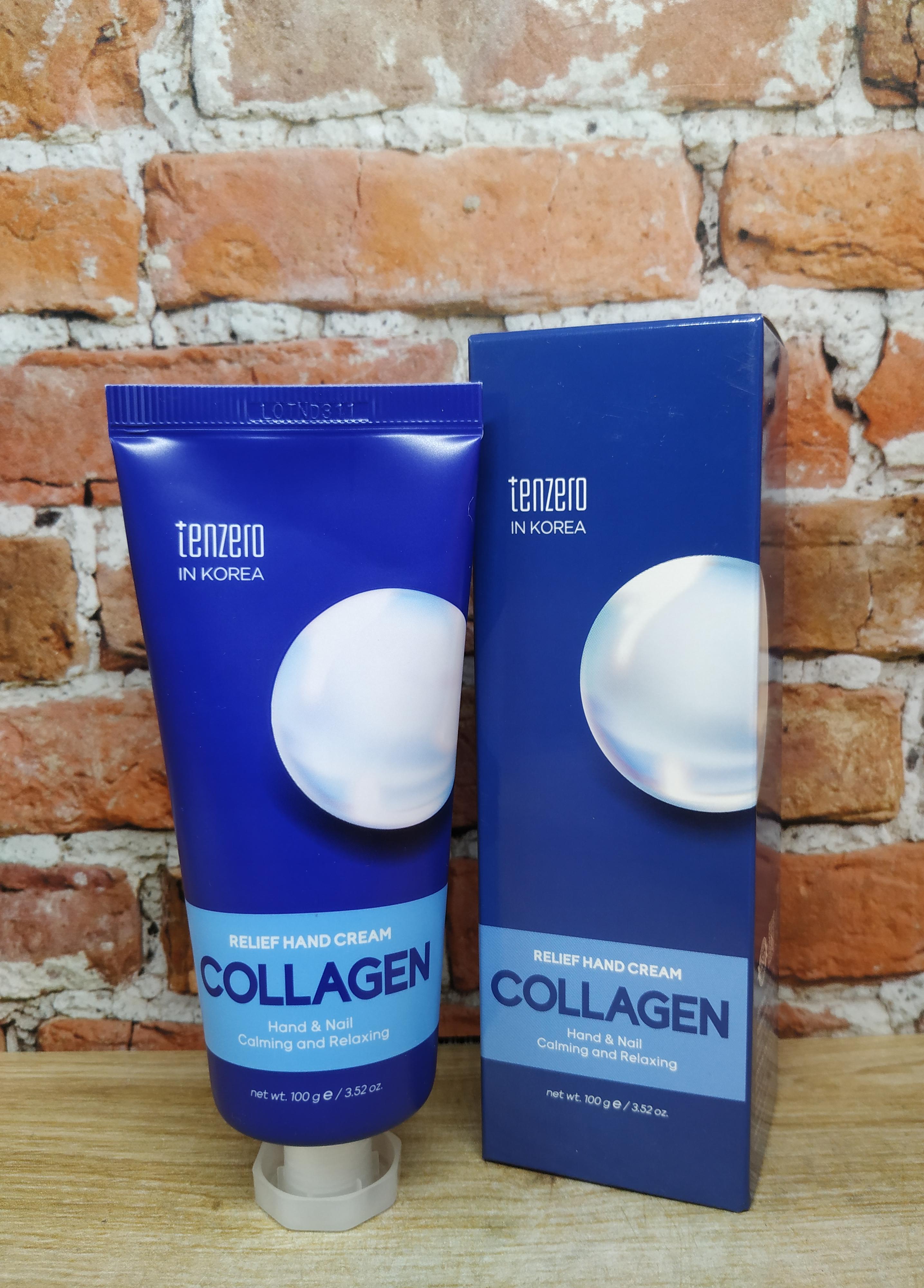 Tenzero Relief Hand Cream Collagen Крем для рук с Коллагеном 100 гр