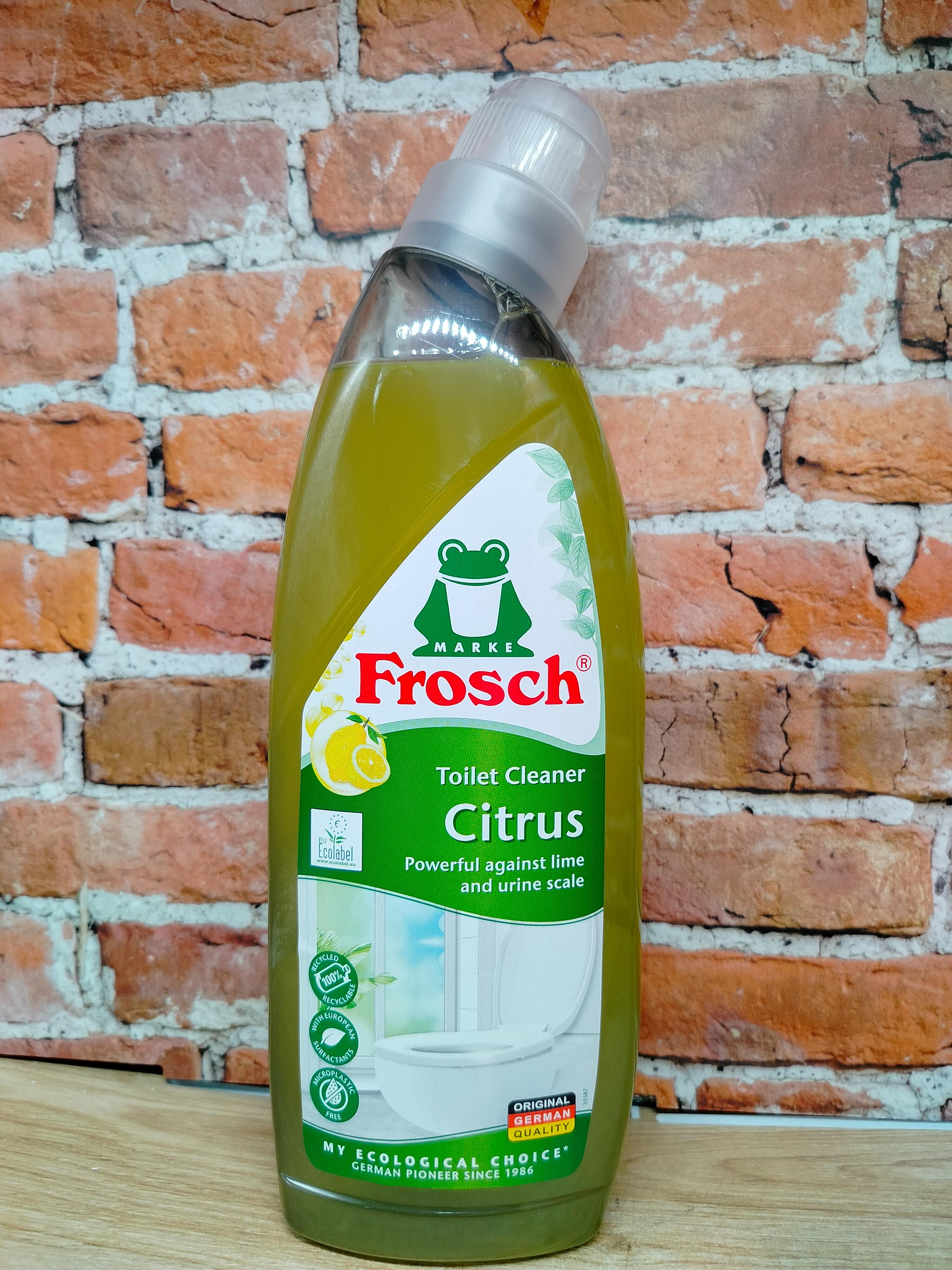 Frosch WC Gel Citrus Очиститель унитазов Лимон 750 мл