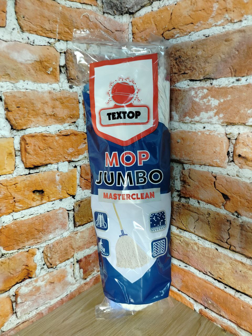 Textop Mop Jumbo Моп хлопковый веревочный с пластиковым винтовым наконечником