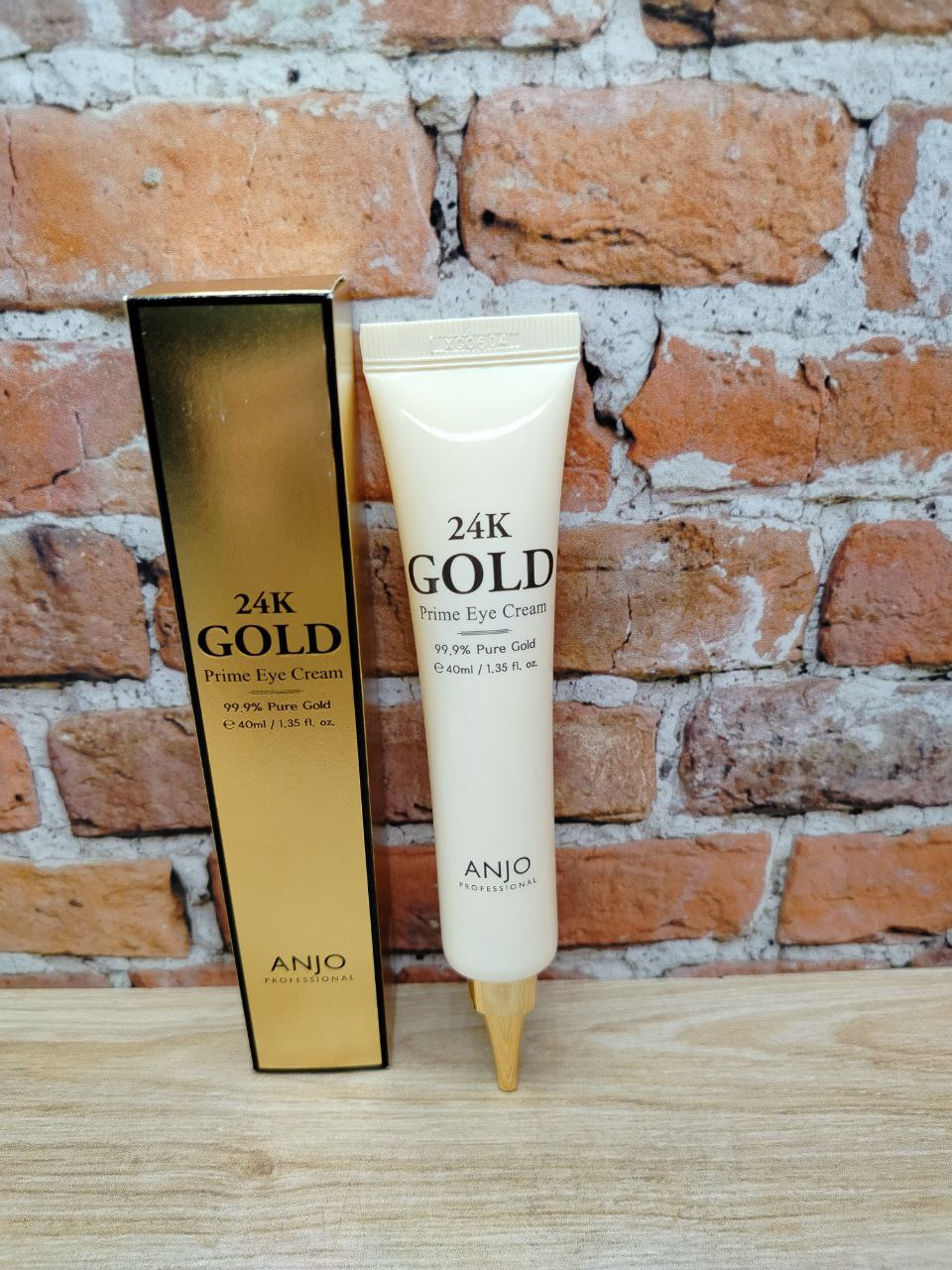 Anjo Professional 24K Gold 99,9% Prime Eye Cream Крем для век омолаживающий с биозолотом 40 мл