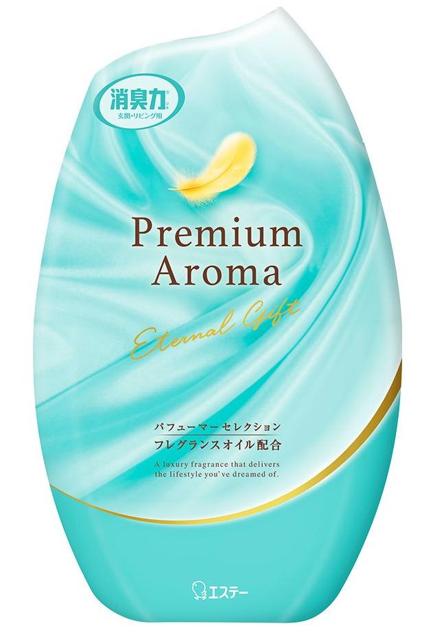 ST Shoushuuriki Premium Aroma Жидкий дезодорант – ароматизатор для комнат с утонченным ароматом цветов и фруктов 400 мл