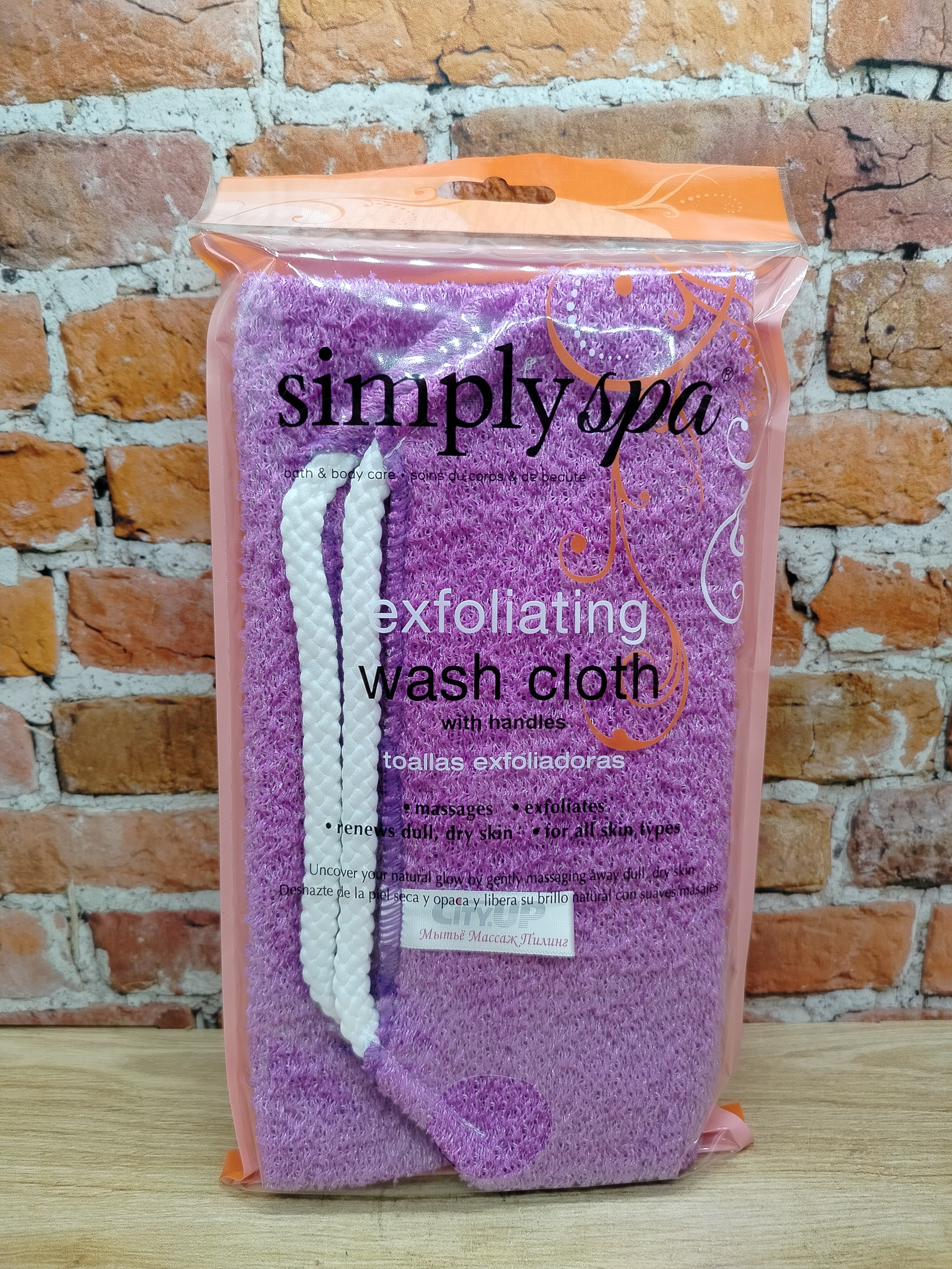 Simply Spa Мочалка с ручкой