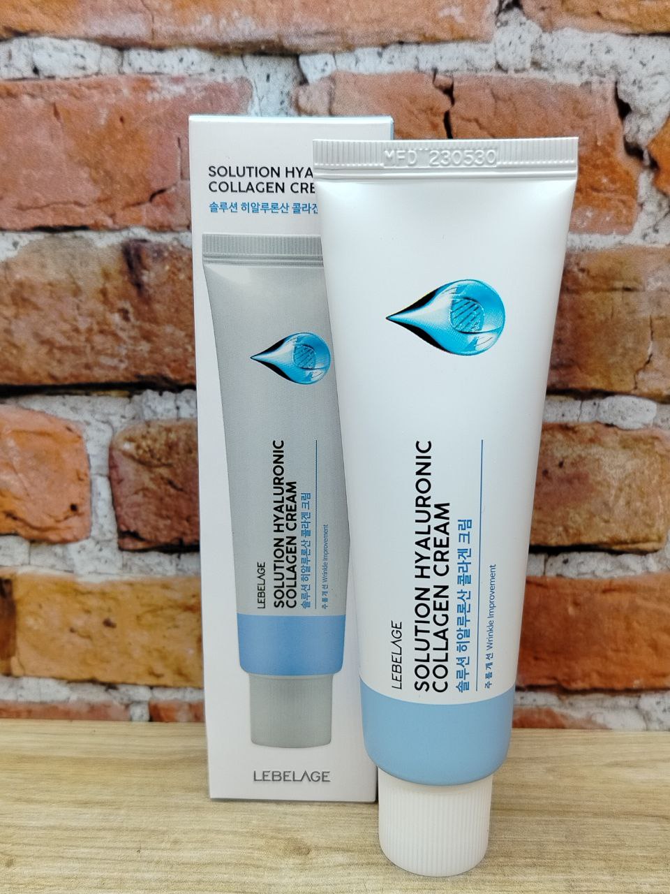 Lebelage Solution Hyaluronic Collagen Cream Крем для лица пептидный с коллагеном 50 мл