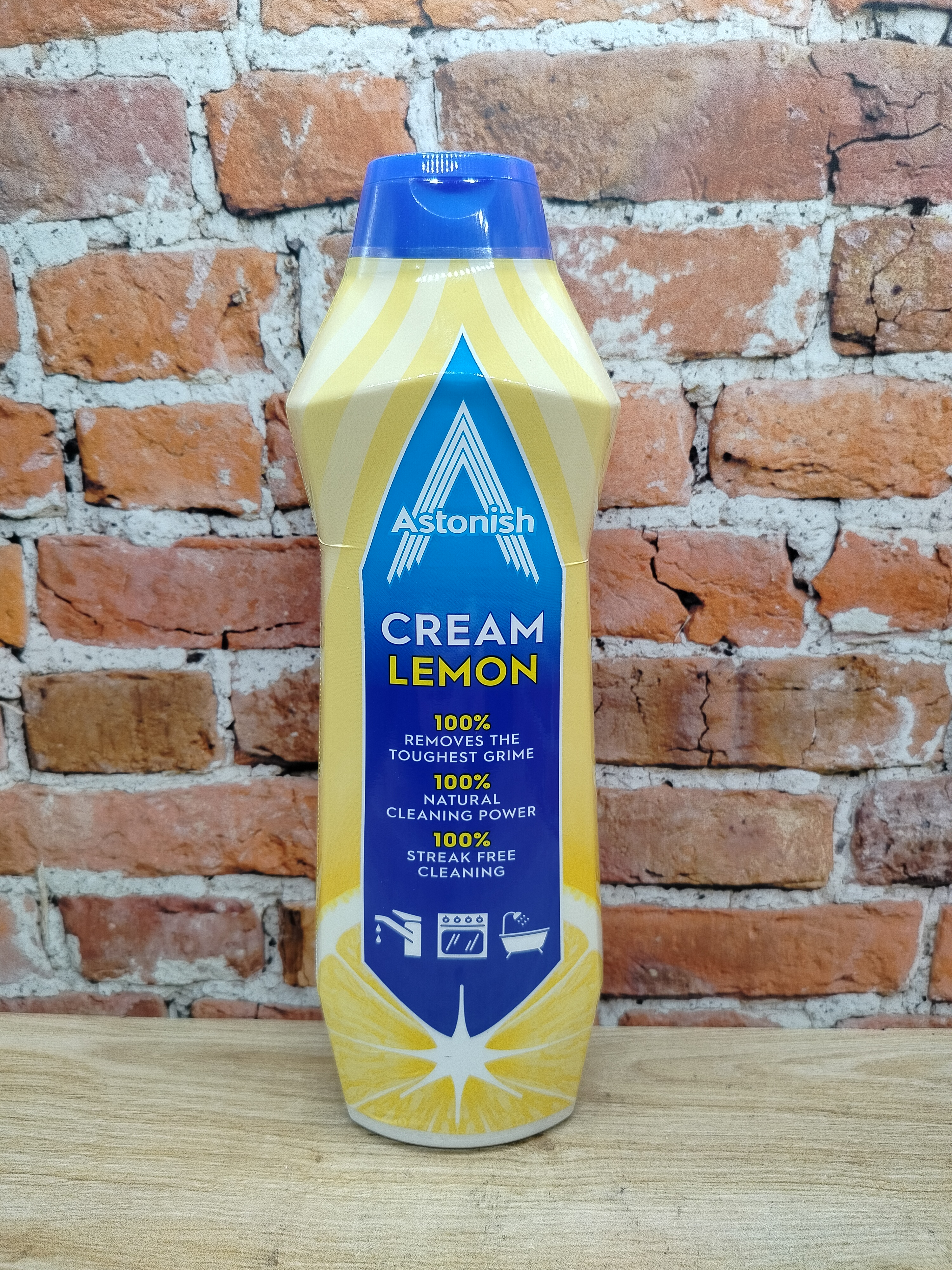 Astonish Cream Lemon Крем чистящий для кухни и ванной Лимон 500 мл