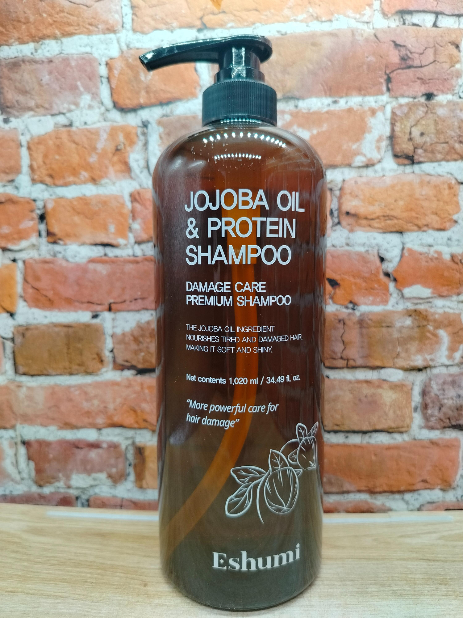 Eshumi Shampoo Jojoba Oil & Protein Шампунь для волос с маслом жожоба и протеинами 1020 мл