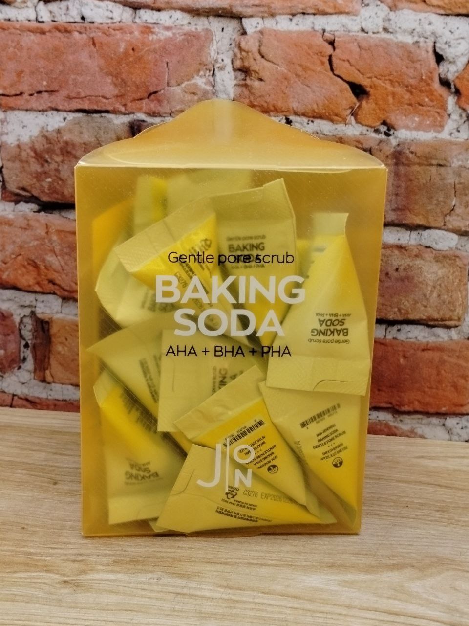 Evas J:ON Pack Backing Soda Набор скраб-пиллинга для лица с Содой 5 гр 20 шт