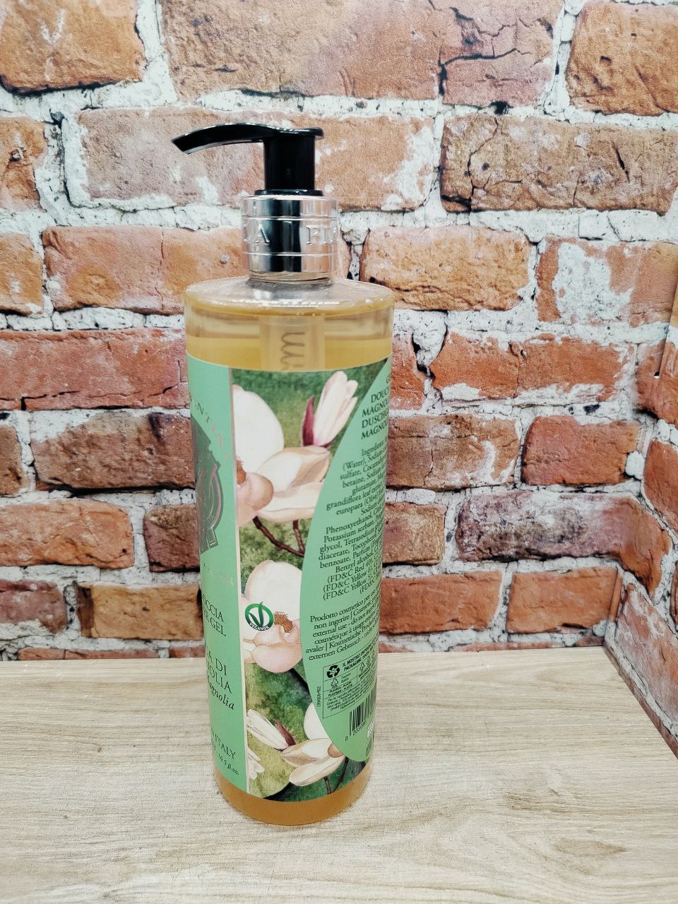 La Florentina Shower Gel Fresh Magnolia Гель для душа увлажняюший с оливковым маслом и экстрактом магнолии 500 мл