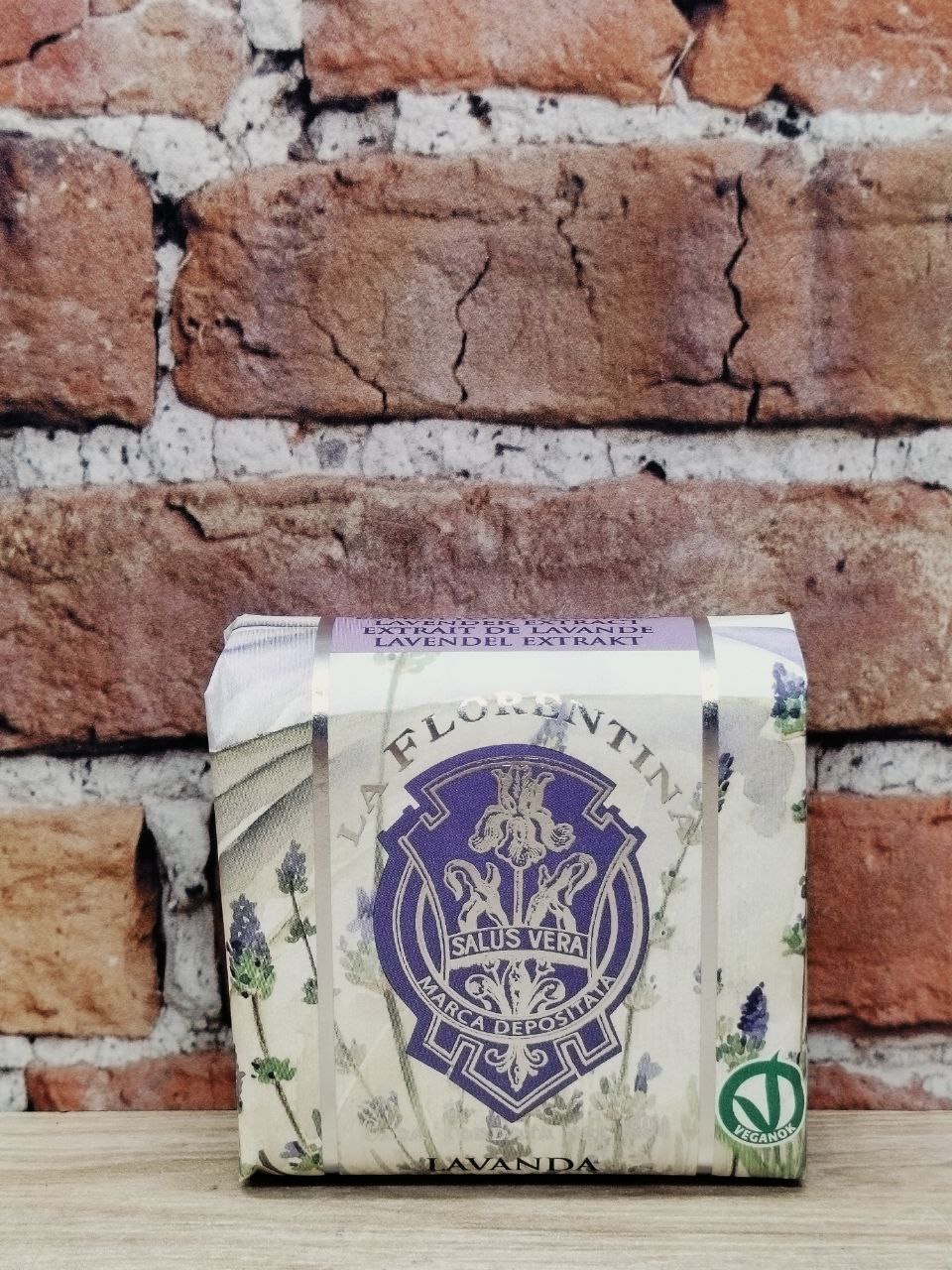 La Florentina Hand Soap Lavender Мыло натуральное на основе масел ши и оливы Лаванда 106 гр
