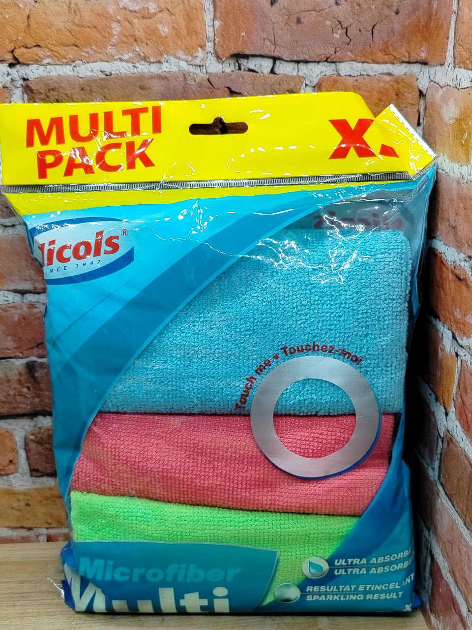 Nicols Microfiber Multi Тряпки из микрофибры 50*60 см 3 шт