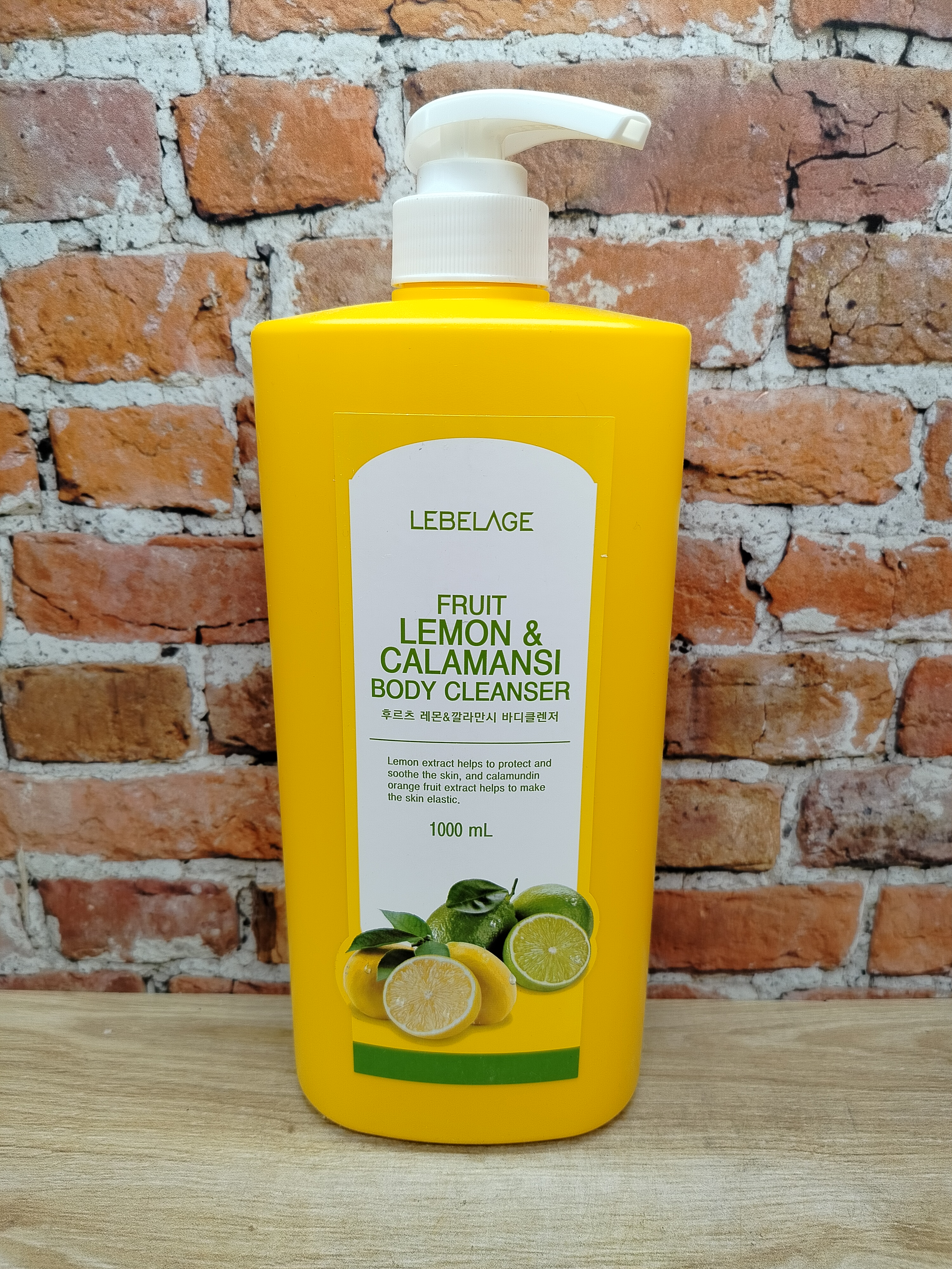 Lebelage Fruit Lemon & Calamansi Body Cleanser Гель для душа Лимон и Каламанси 1000 мл