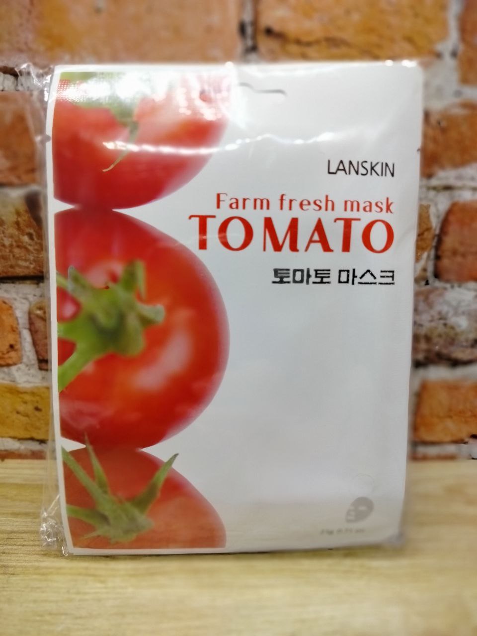 LanSkin Mask Farm Fresh Tomato Маски тканевые для лица с экстрактом помидора 21 гр 10 шт