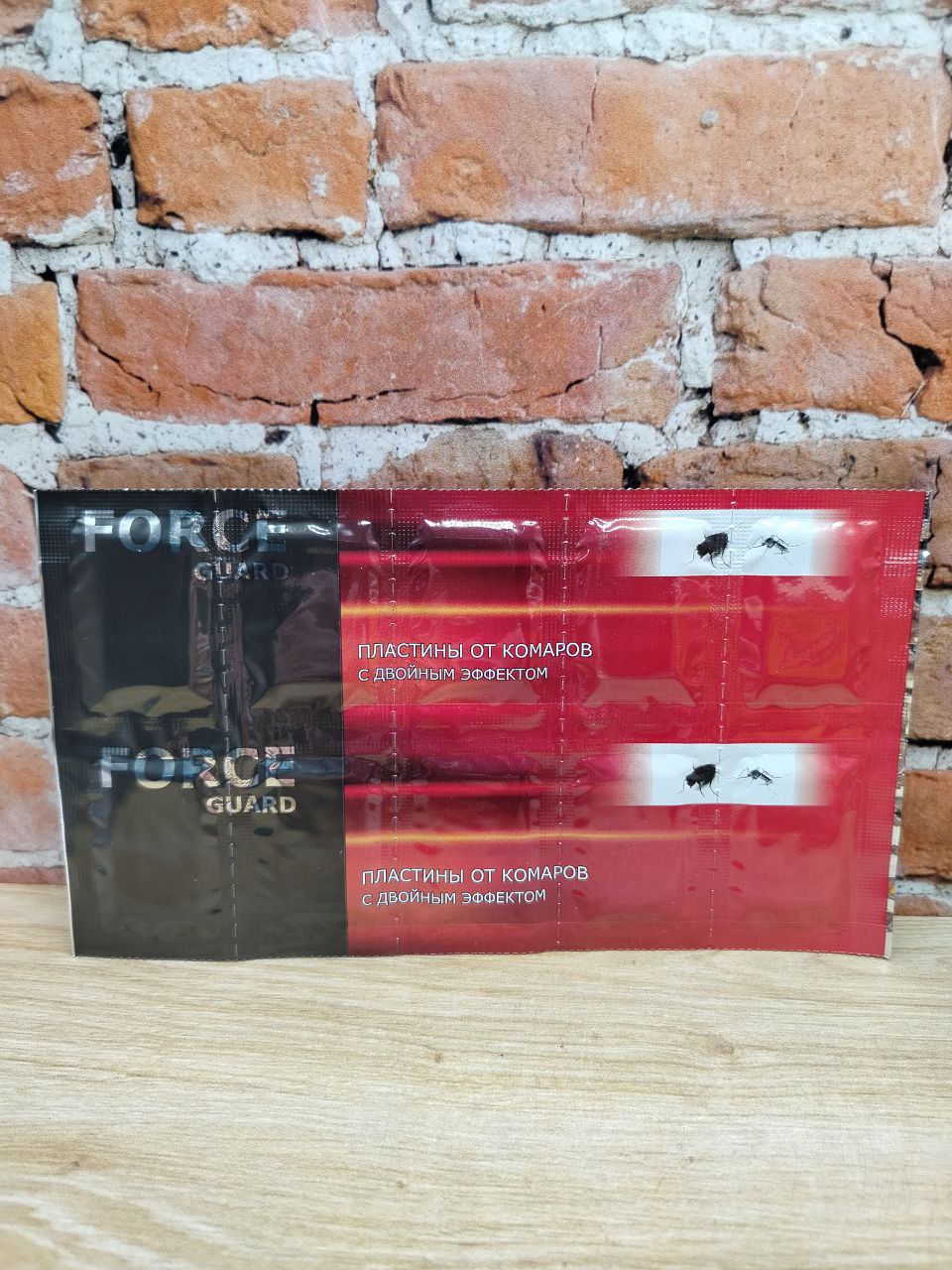 Force Guard Пластины от комаров красные двойной эффект 10 шт