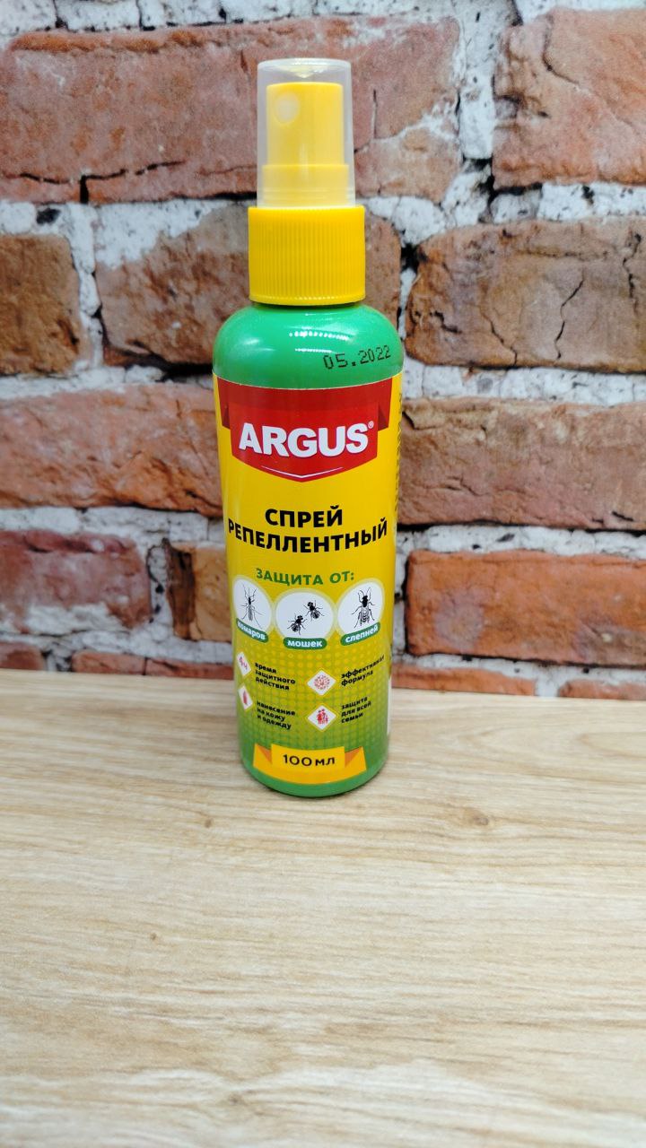 Argus Лосьон-спрей  репеллентный от комаров 100 мл