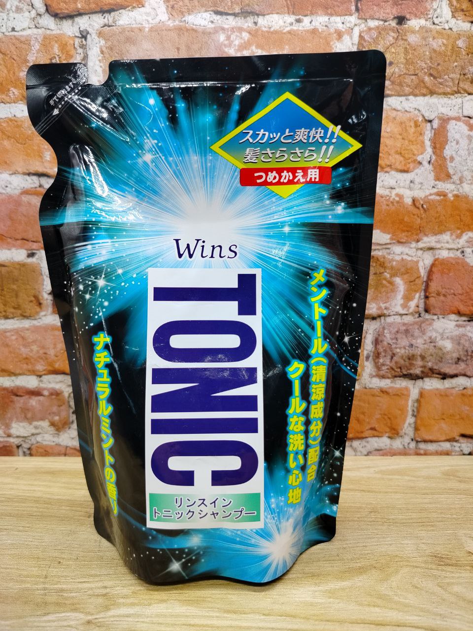 Nihon Wins Tonic Охлаждающий шампунь с кондиционером-тоником 340 гр сменный блок