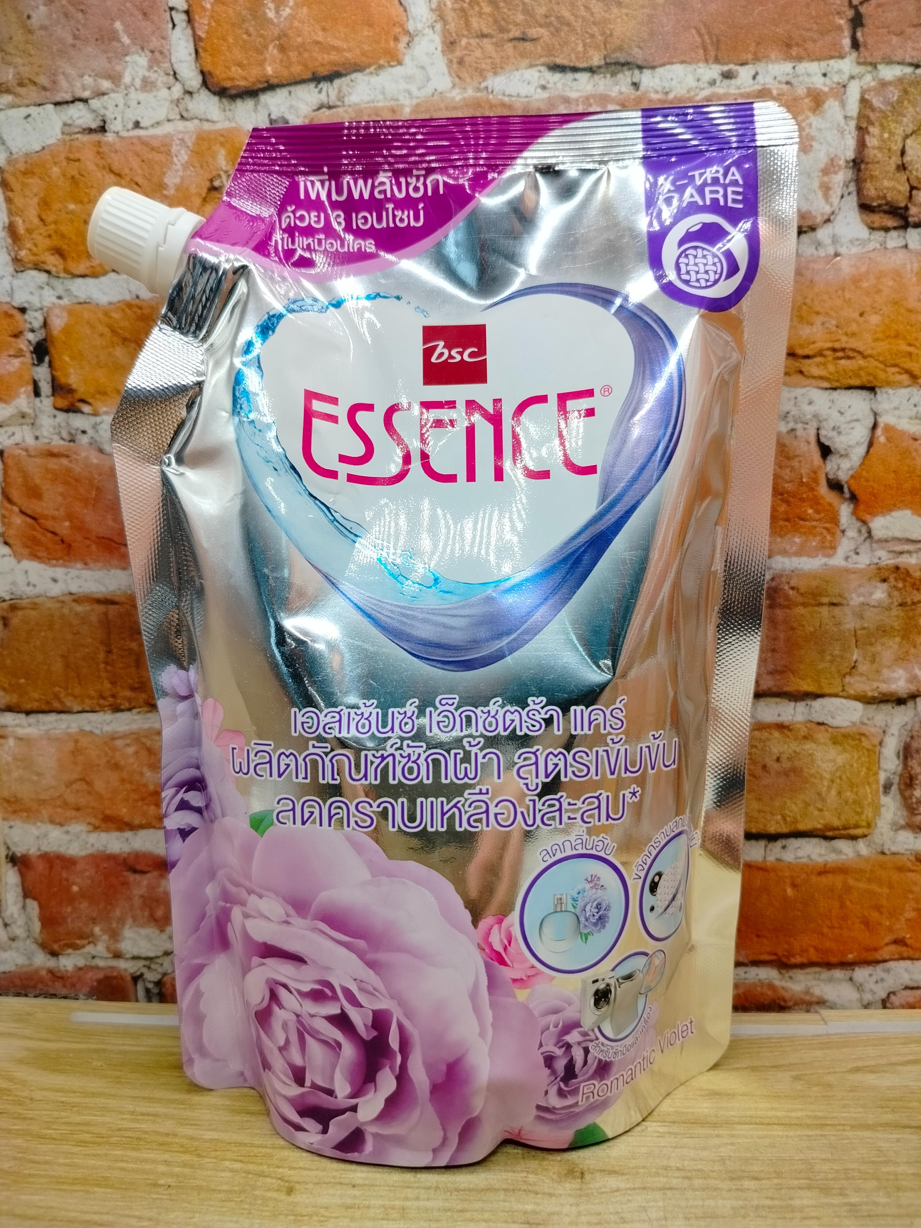 Lion Essence Romantic Violet Концентрированный гель для стирки белья 600 мл в мягкой упаковке