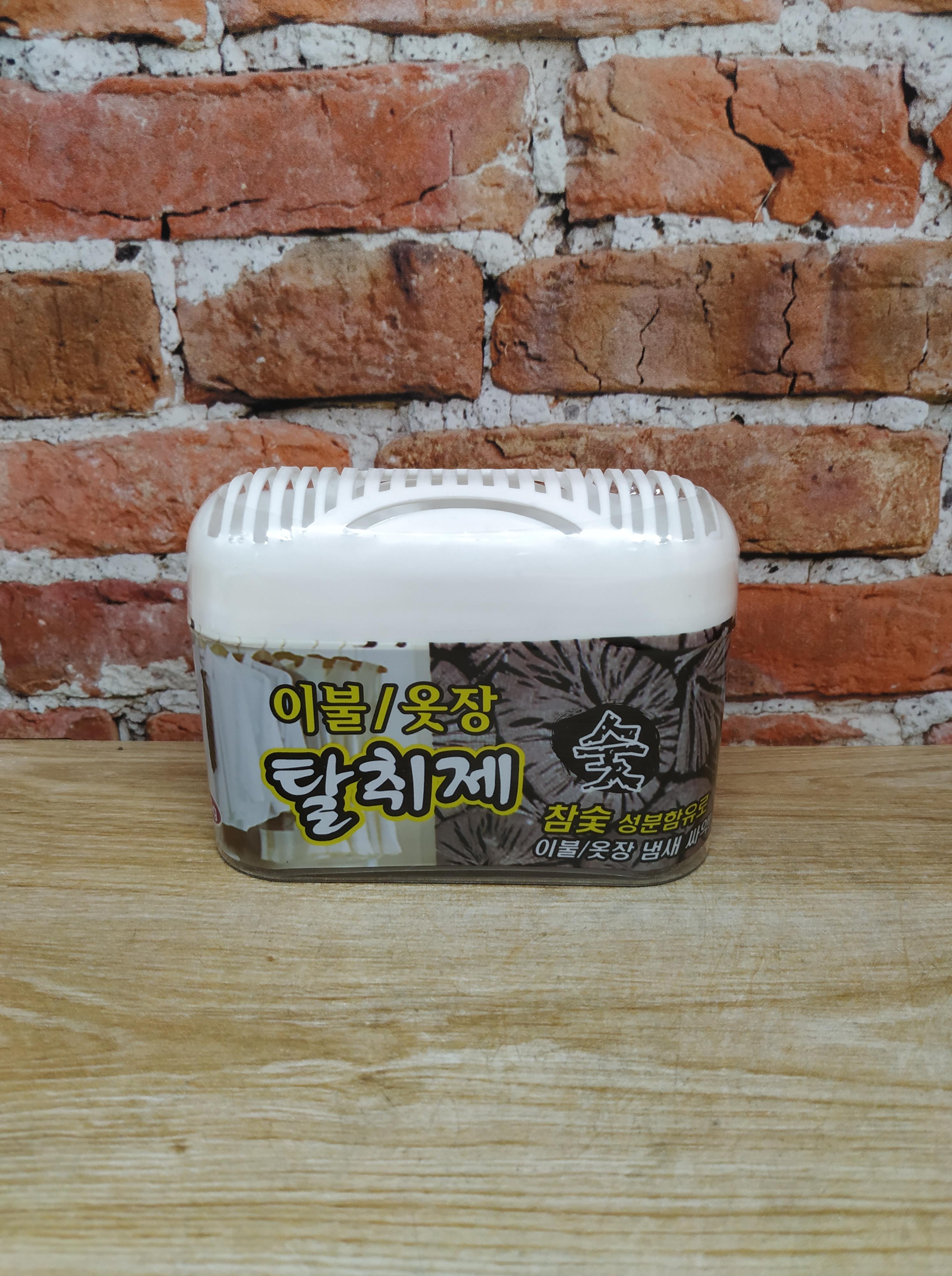 Happy Room Cabinet Deodorizer Charcoal Поглотитель запахов для шкафа Уголь 150 гр