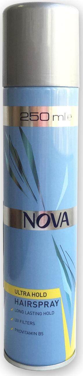 Nova Ultra Hold Лак для волос сверхсильной фиксации 250 мл