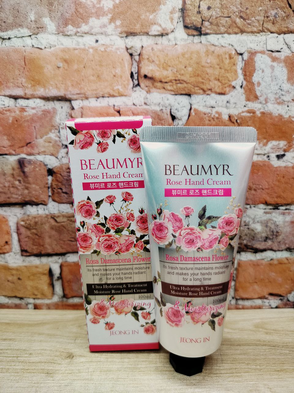 Jeong In Beaumyr Rose Крем для рук с экстрактом Розы 100 мл