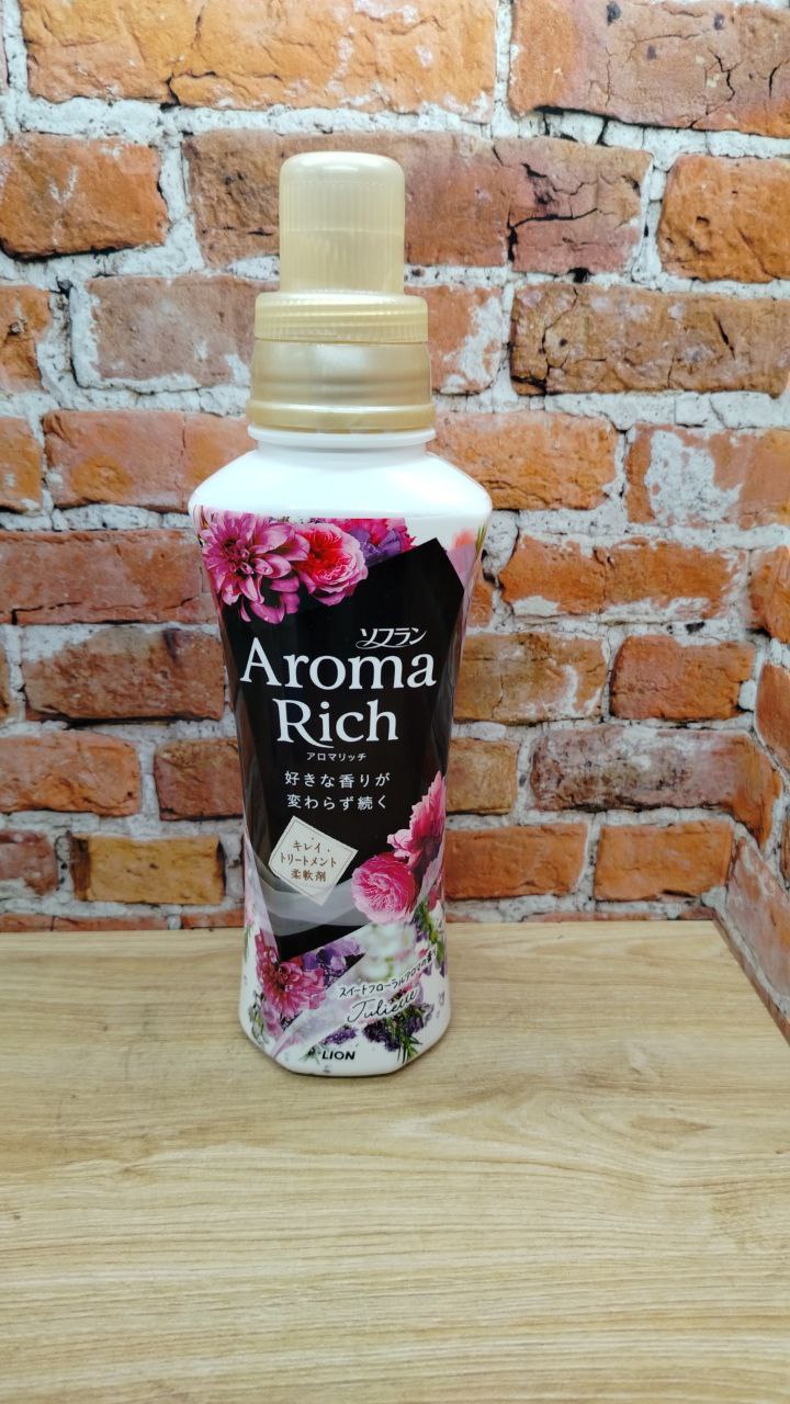 Lion Soflan Aroma Rich Juliette Кондиционер для белья с натуральными ароматическими маслами 480 мл