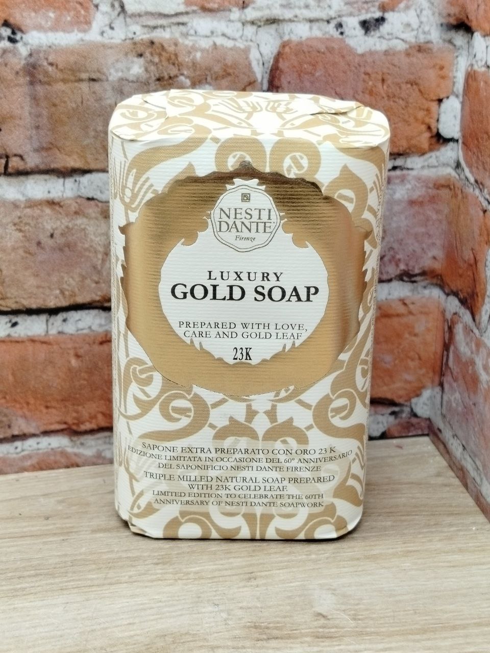 Nesti Dante Luxury Gold Soap Мыло золотое 250 гр