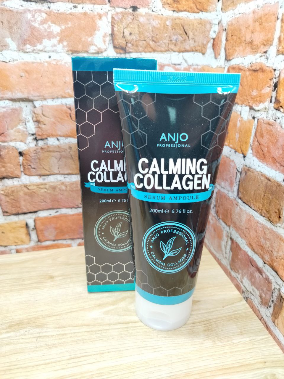 Anjo Professional Calming Collagen Serum Ampoule Сыворотка ампульная для лица успокаивающая с коллагеном 200 мл