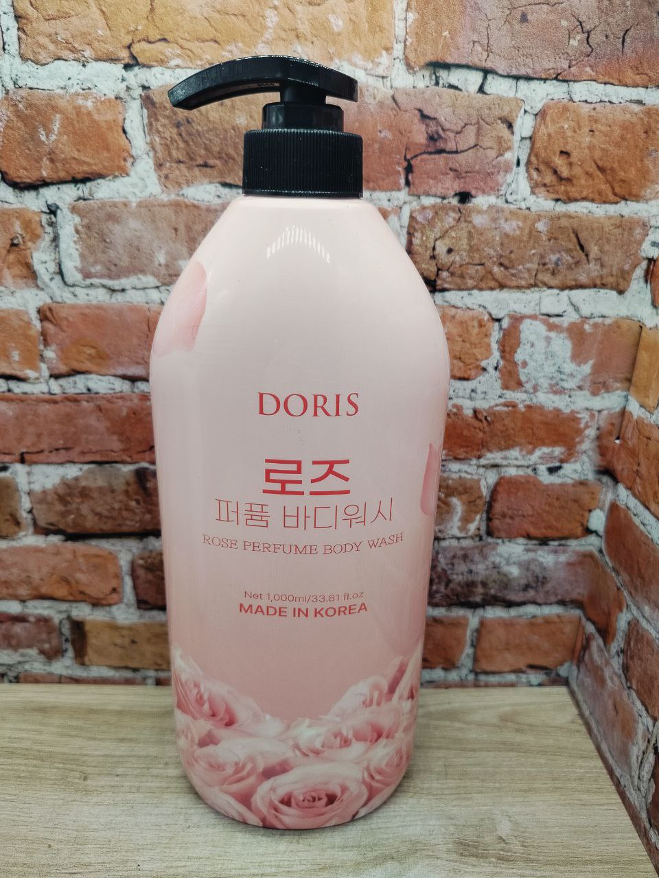 Jigott Doris Perfume Body Wash Rose Гель для душа парфюмированный с экстрактом Розы 1000 мл
