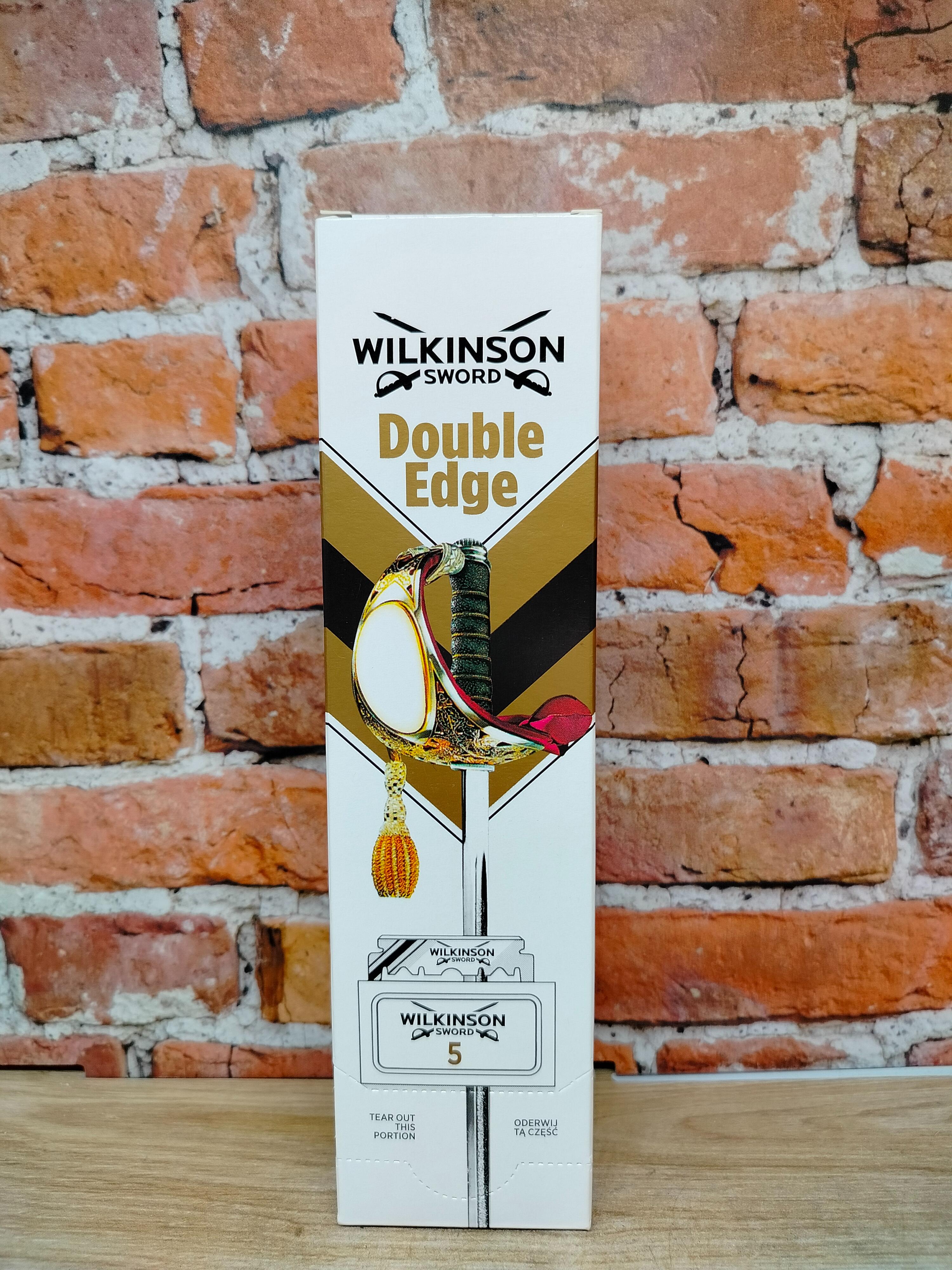 Wilkinson Sword Double Edge Лезвия классические двухсторонние для Т-образного станка 20 упаковок по 5 шт
