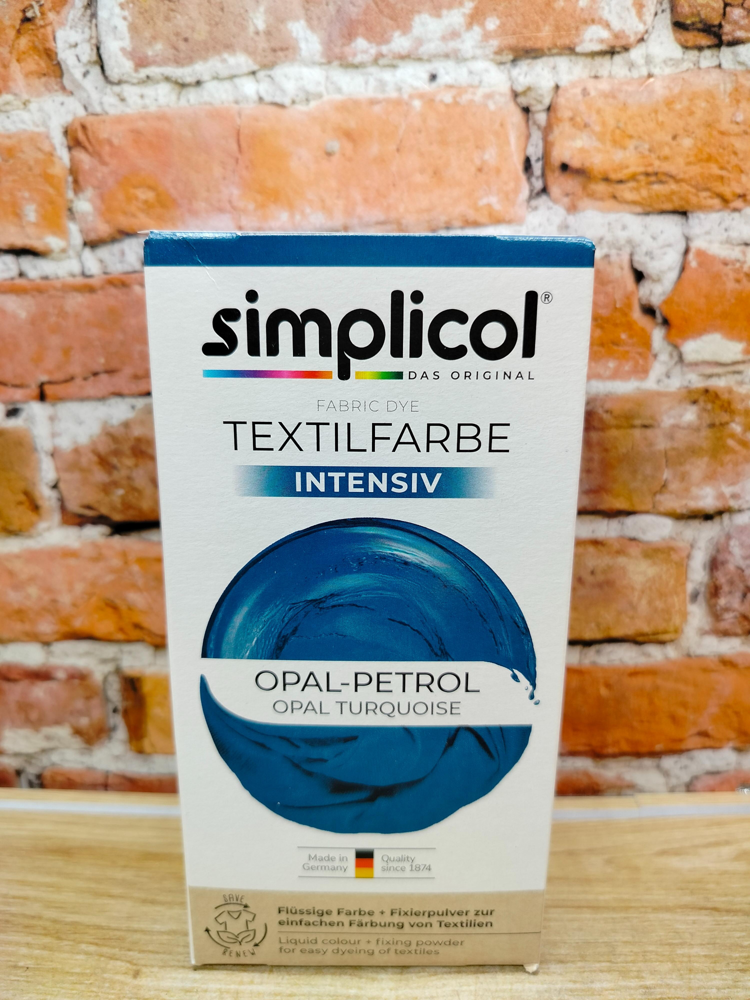 Simplicol Intensiv Краска текстильная для одежды и тканей Опалового цвета 150 мл + 400 гр