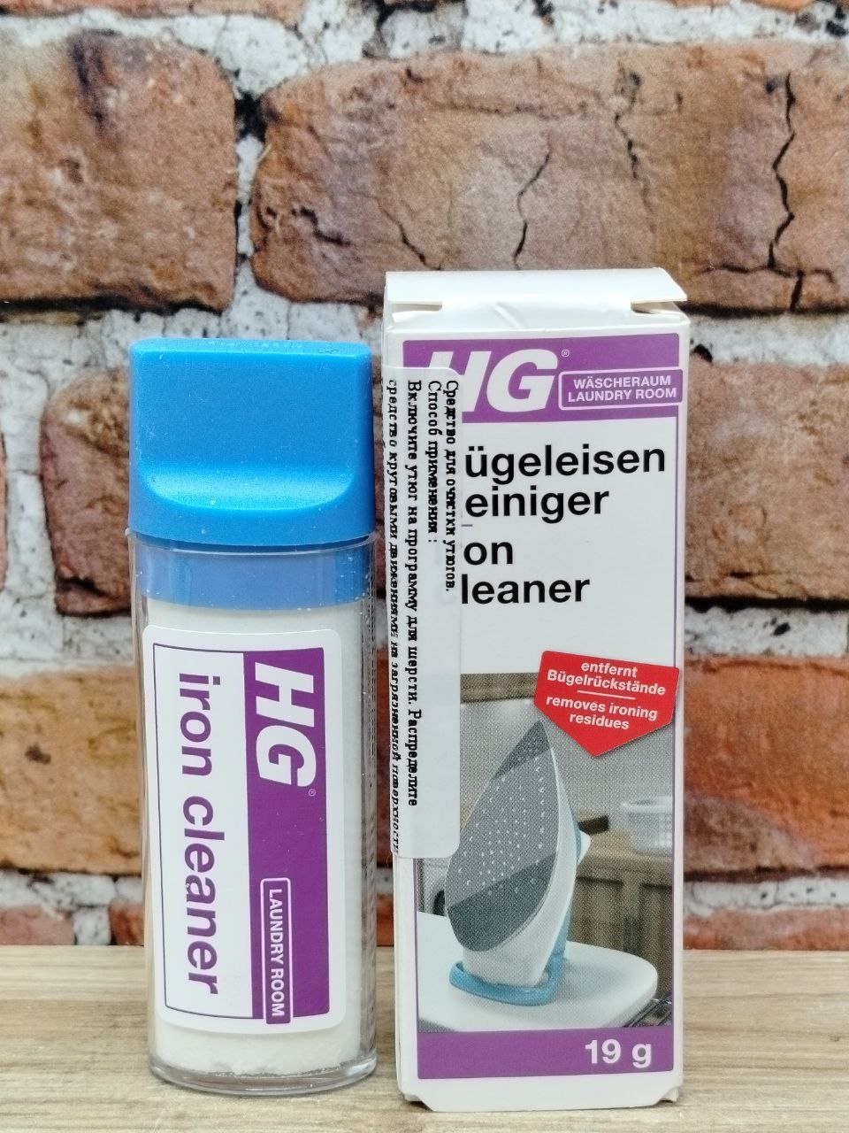 HG Средство для очистки утюгов 19 гр