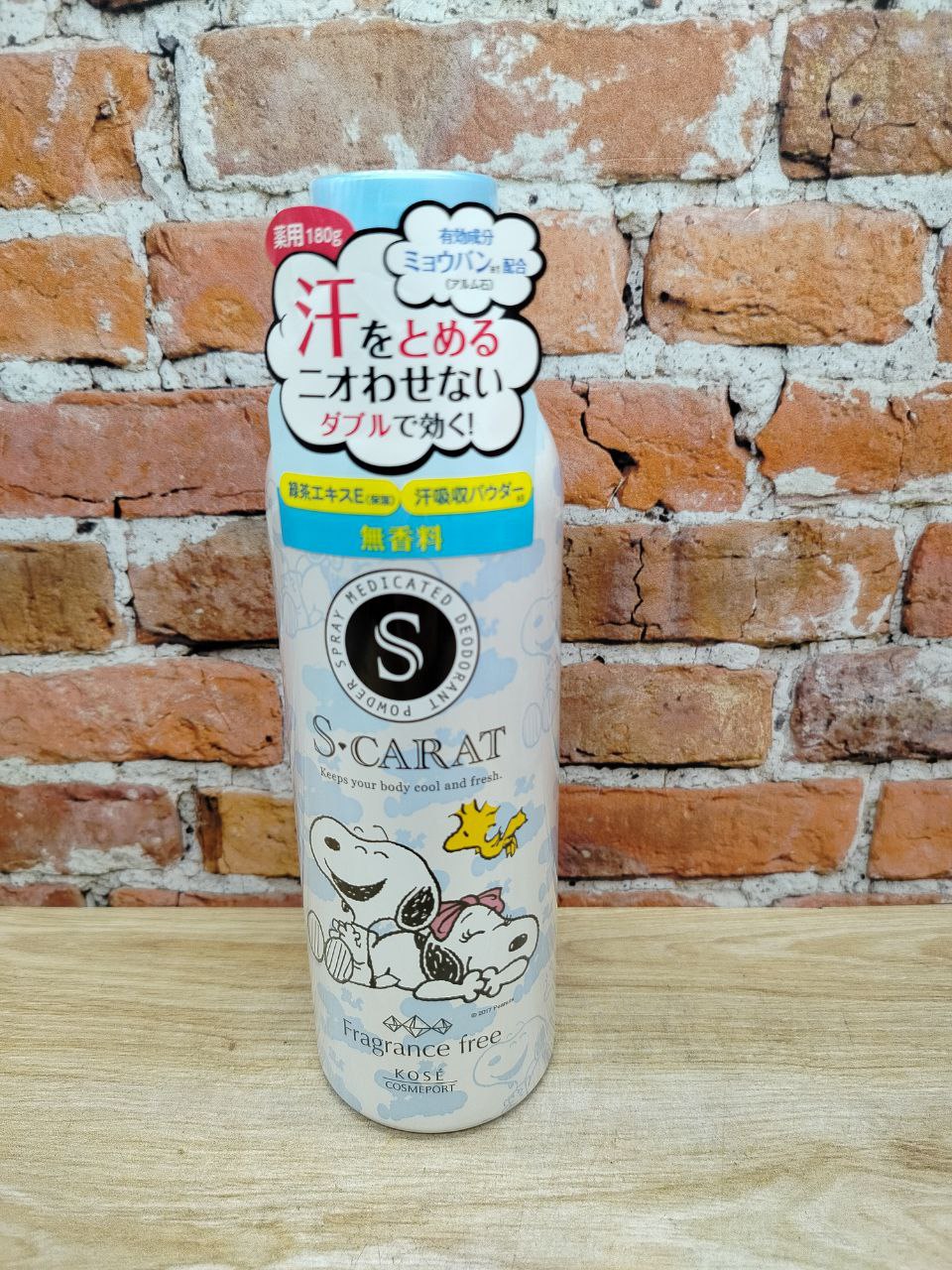 Kose Cosmeport S-Carat Сухой дезодорант-антиперспирант Без аромата 180 гр