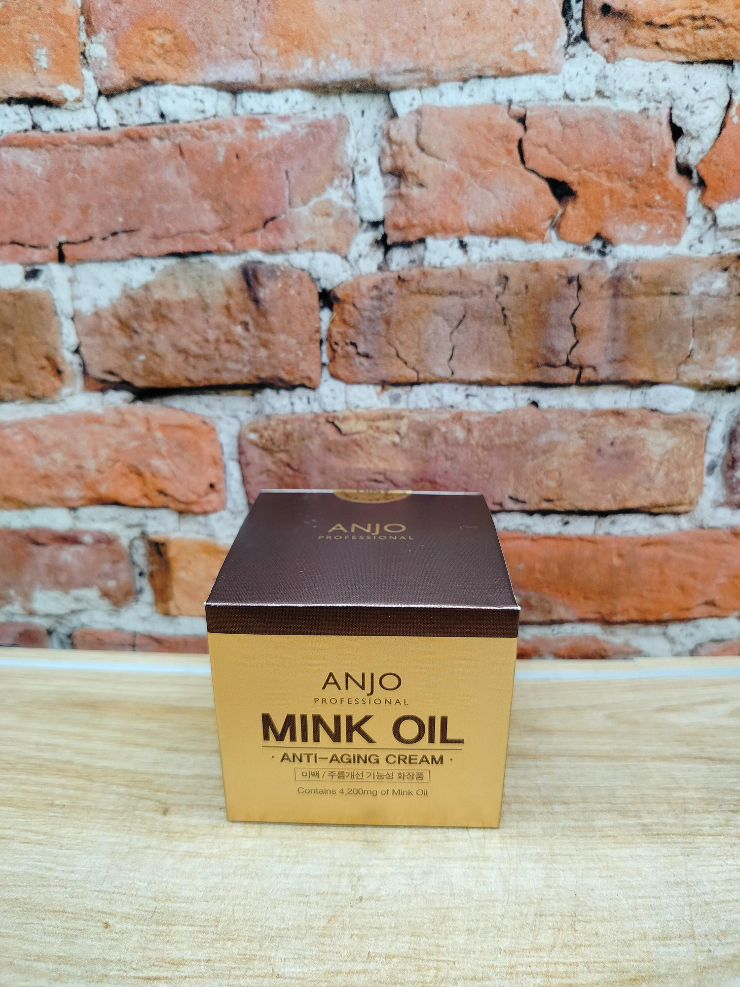 Anjo Professional Mink Oil Anti-Afing Cream Крем для лица антивозрастной с норковым жиром 70 мл