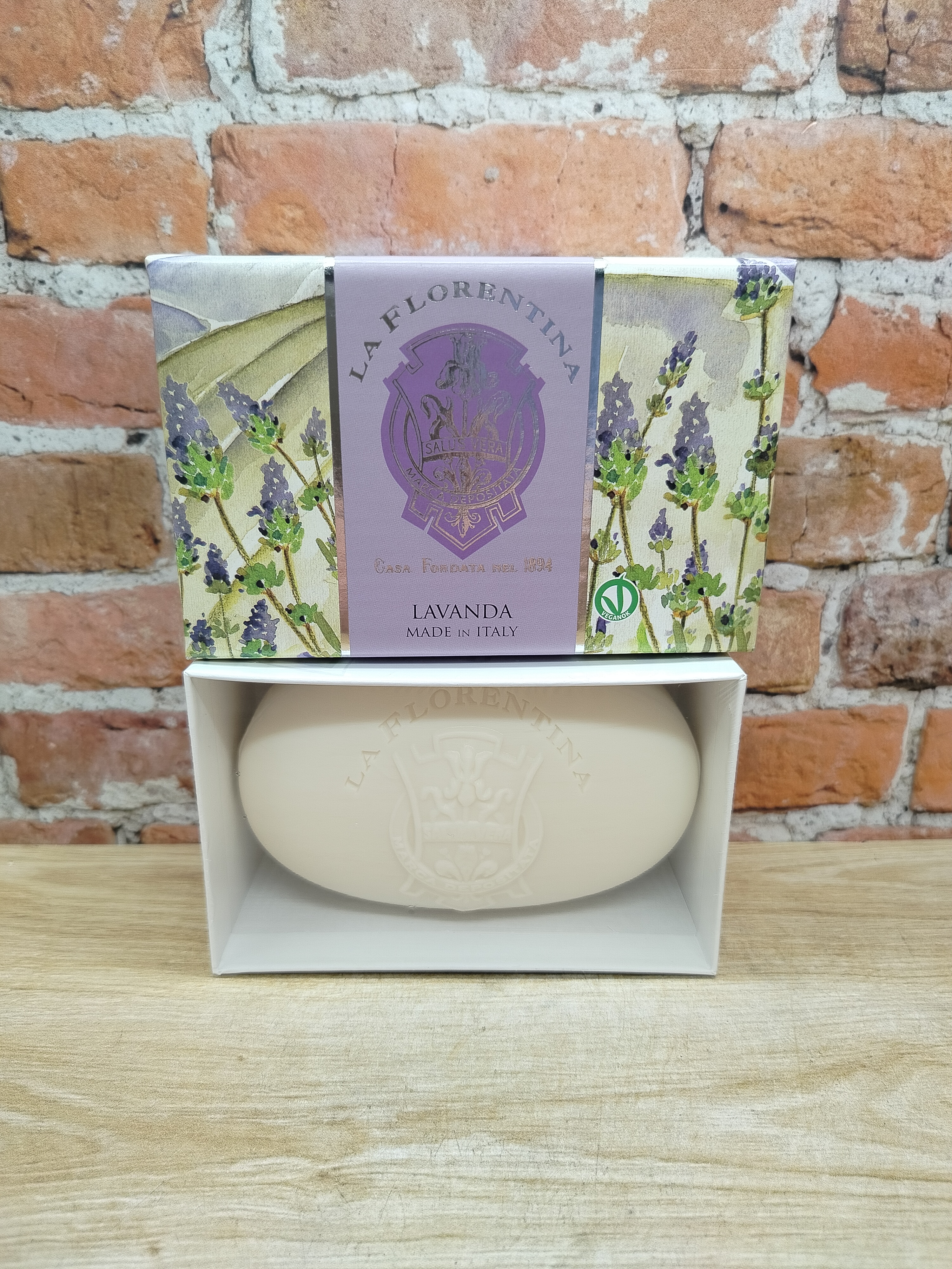 La Florentina Bath Soap Lavender Мыло для тела с маслом ши, оливковым маслом и экстрактом Лаванды 300 гр