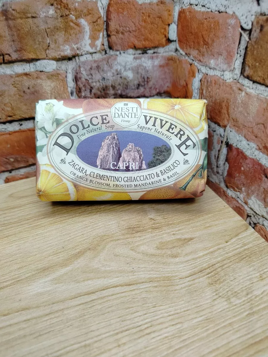 Nesti Dante Dolce Vivere Natural Soap Capri Мыло натуральное с ароматом Капри 250 гр