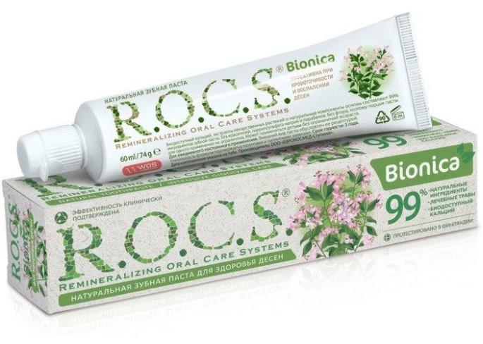 ROCS Bionica Зубная паста натуральная 74 гр
