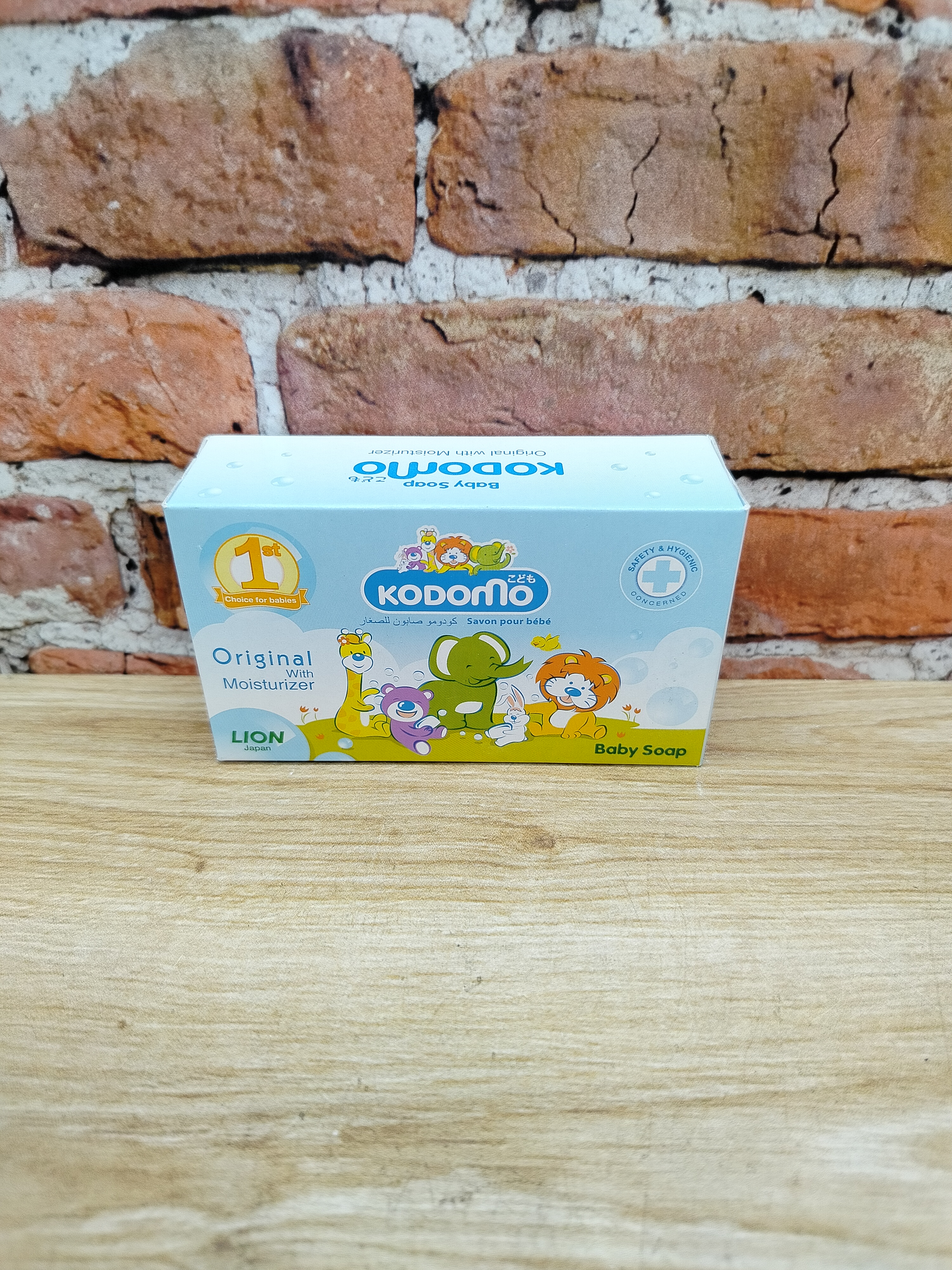 Lion Kodomo Мыло детское с увлажняющим кремом 75 гр