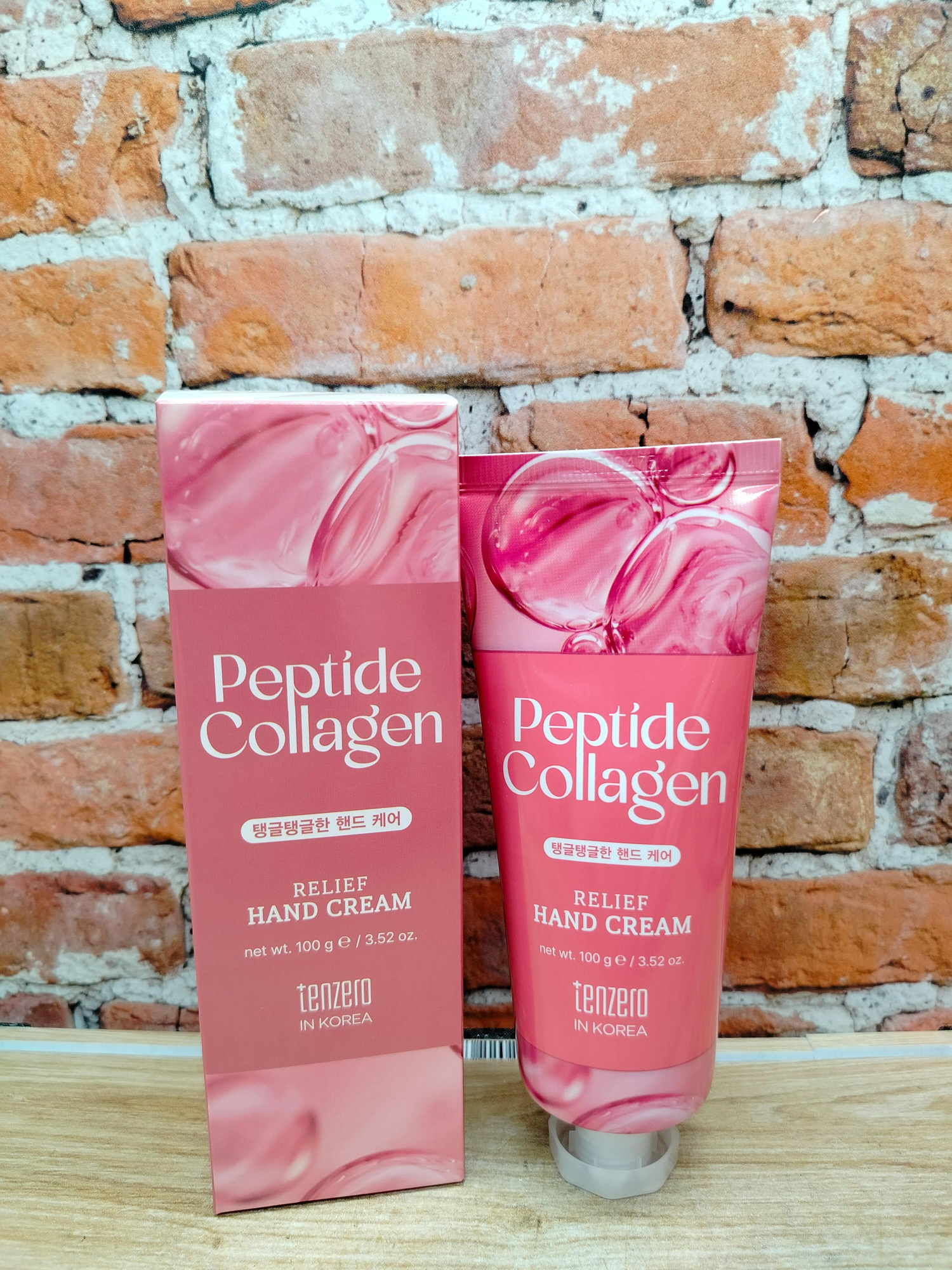 Tenzero Relief Hand Cream Peptide Collagen Крем для рук с Пептидами и коллагеном 100 гр