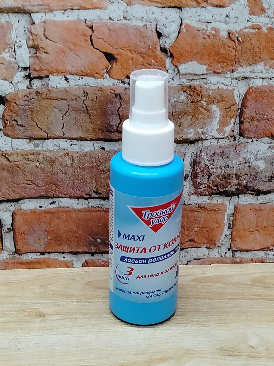 Домовой Тройной Удар Лосьон репеллентный от комаров 100 мл