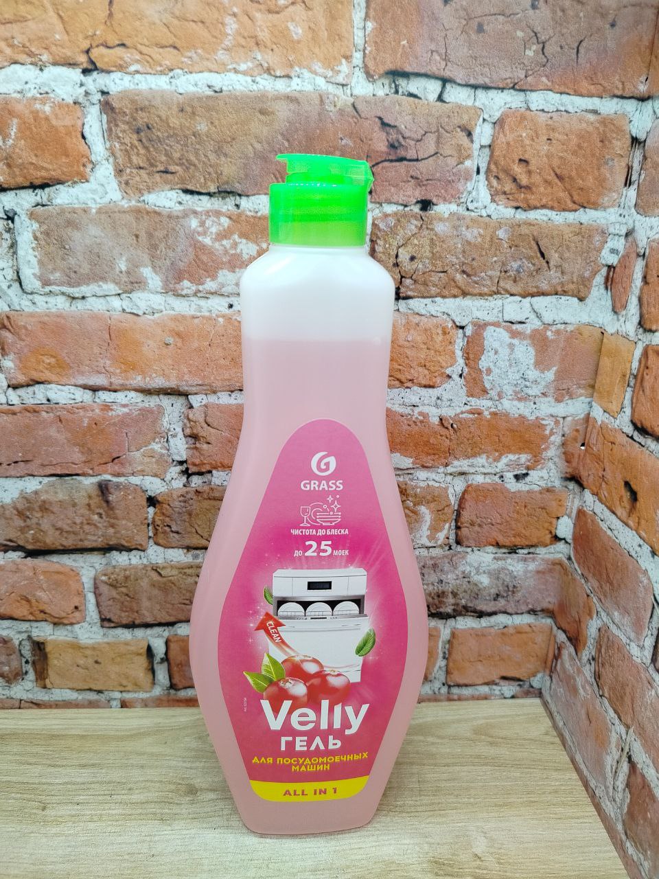 Grass Velly Гель для посудомоечных машин 500 мл на 25 моек