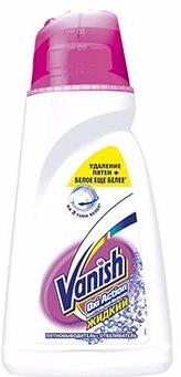 Vanish OXI Action Кристальная белизна Жидкий пятновыводитель + отбеливатель 1 л