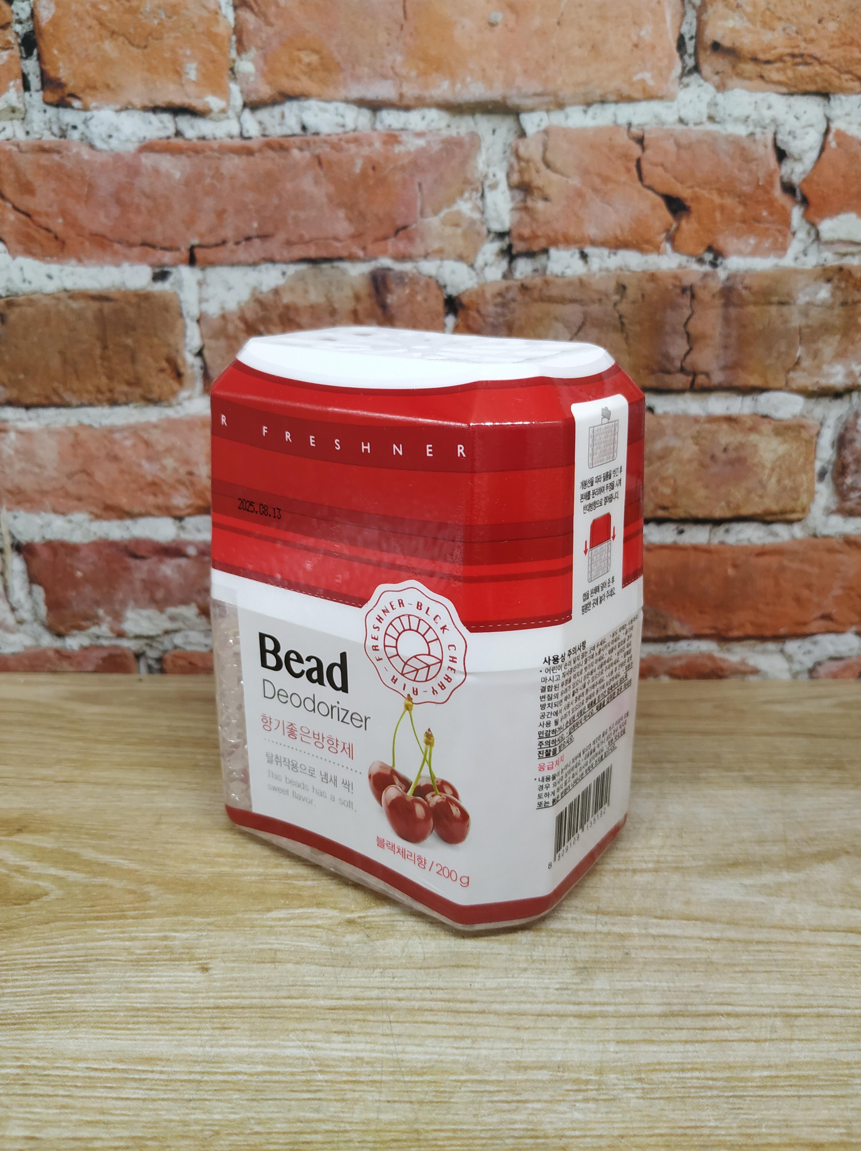Happy Room Fragrant Bead Air Freshener Black Cherry Гелевый освежитель воздуха Вишня 200 гр