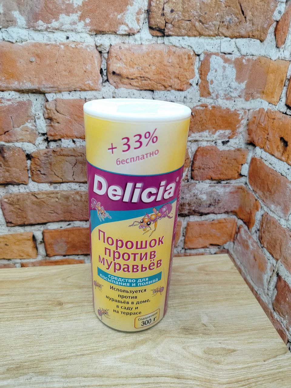 Delicia Порошок против муравьев 300 гр