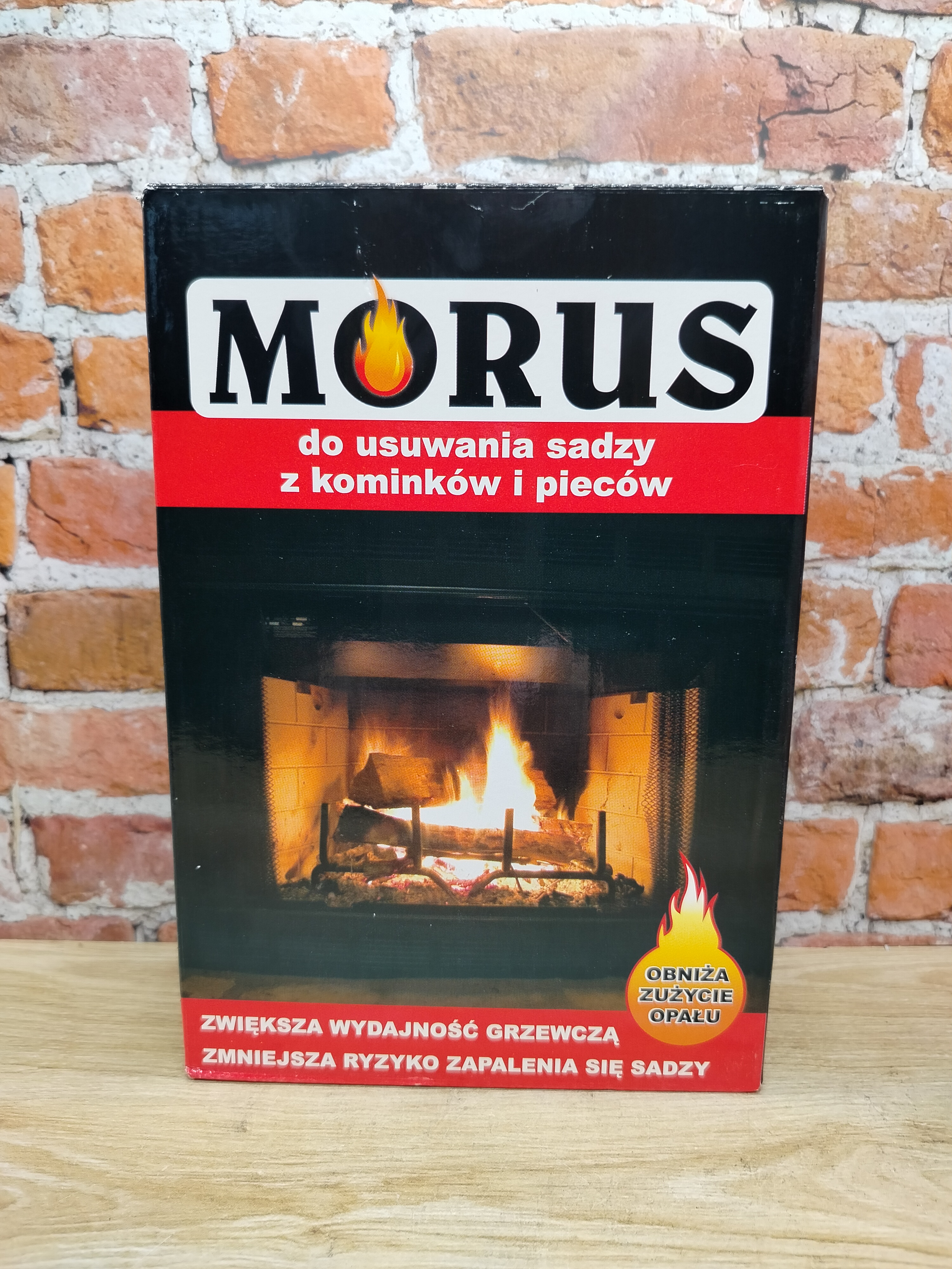 Morus Порошок для удаления сажи из каминов и печей 0,9 кг