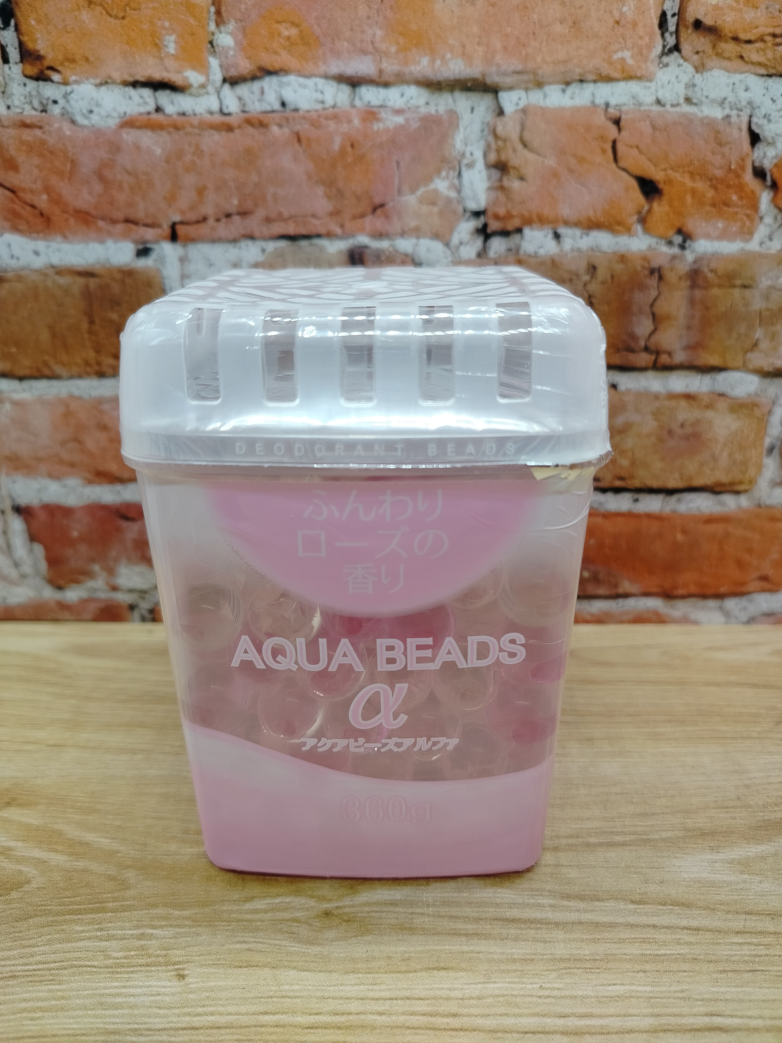 Nagara Aqua Beads Арома-поглотитель запаха гелевый с ароматом розы 360 гр