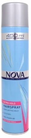 Nova Extra Hold Лак для волос сильной фиксации 450 мл