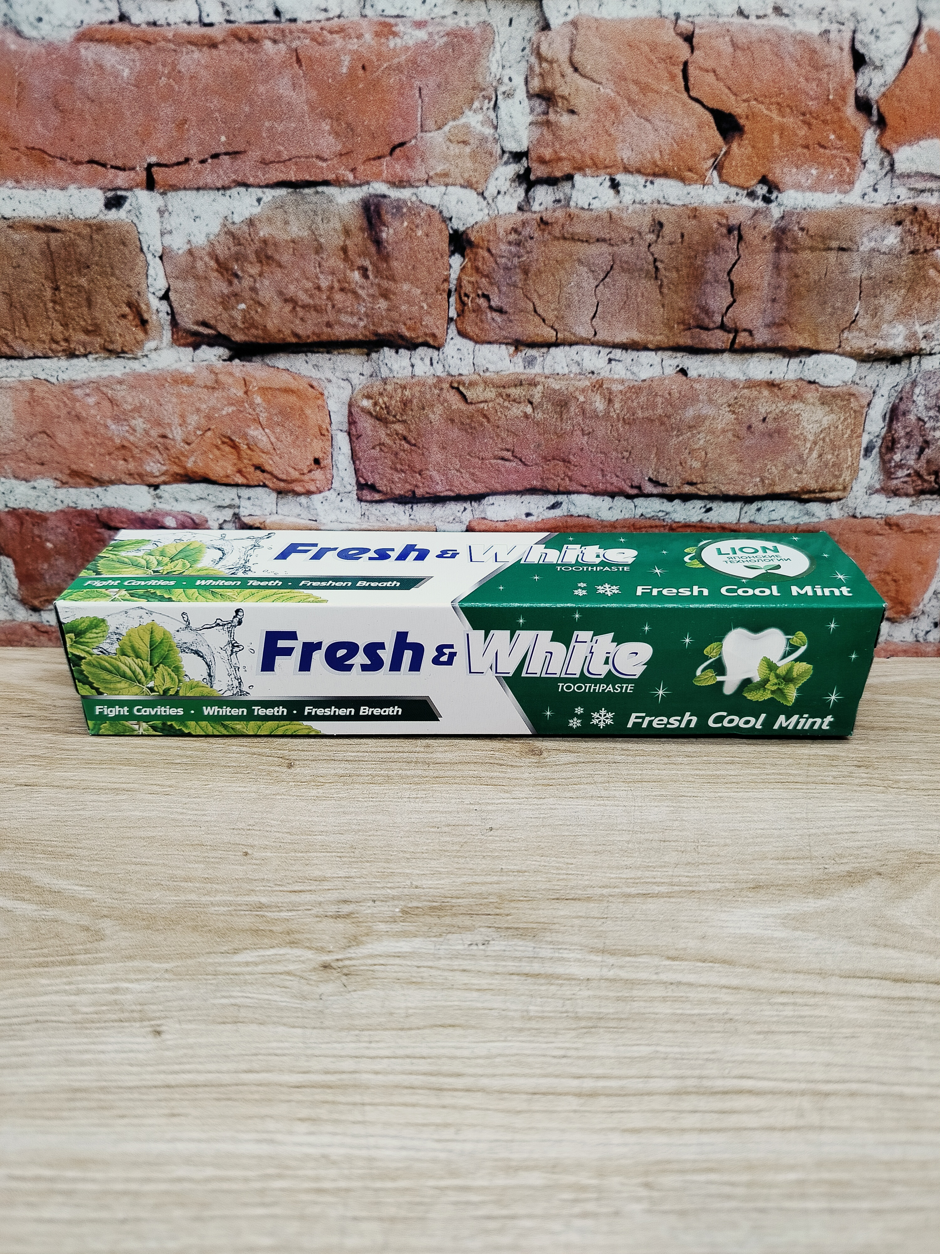 Lion Thai Fresh & White Зубная паста мятная свежесть 160 гр