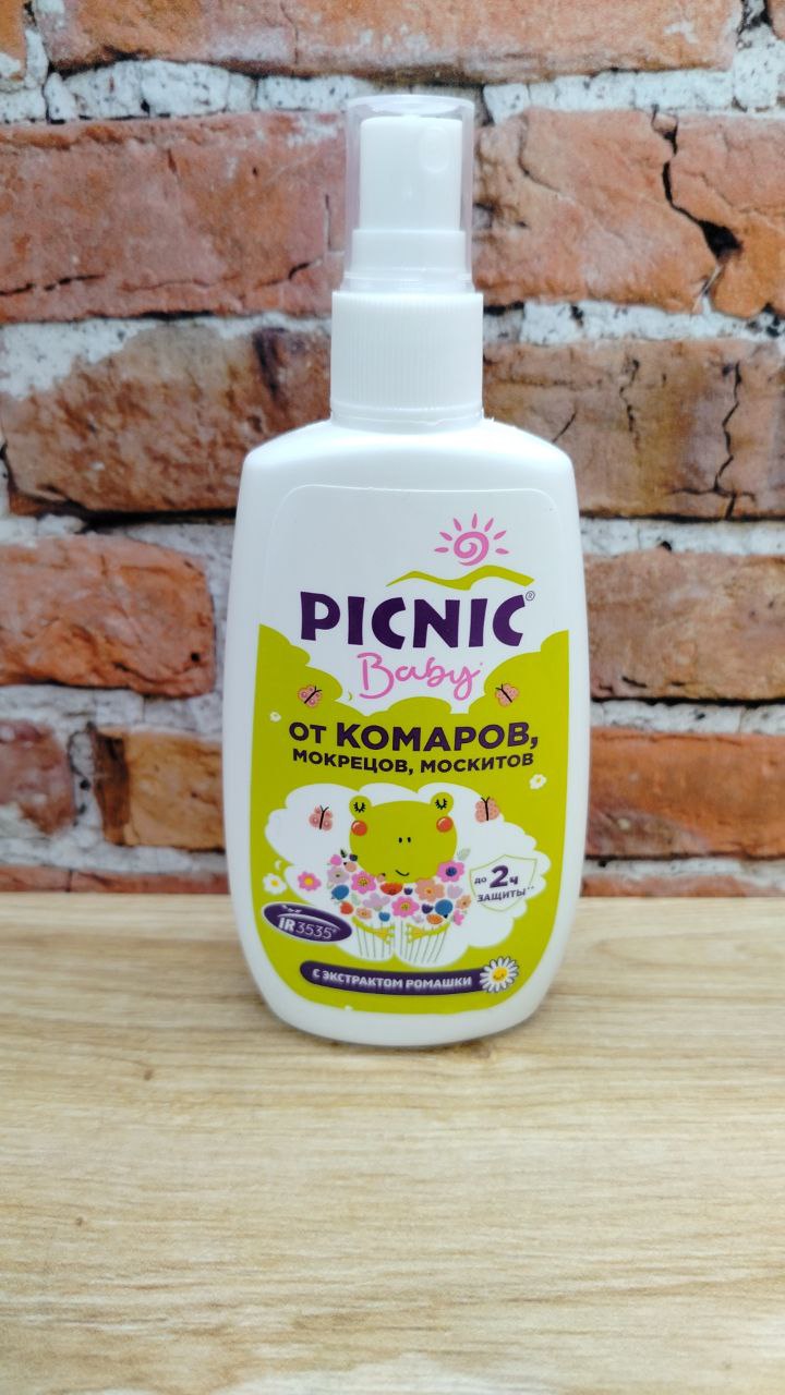 Picnic Baby Спрей от комаров 120 мл