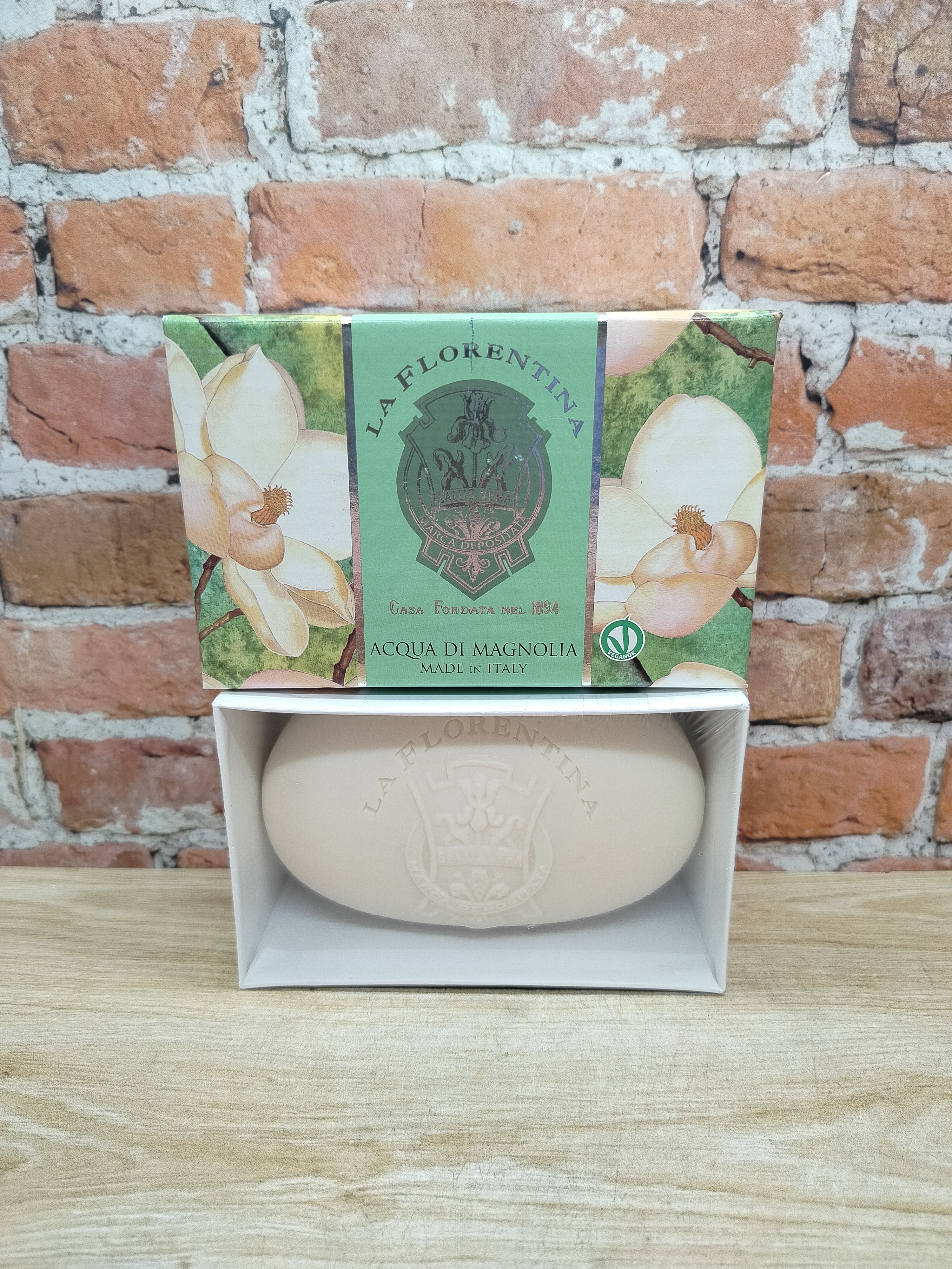 La Florentina Bath Soap Fresh Magnolia Мыло для тела с маслом ши, оливковым маслом и экстрактом Магнолии 300 гр