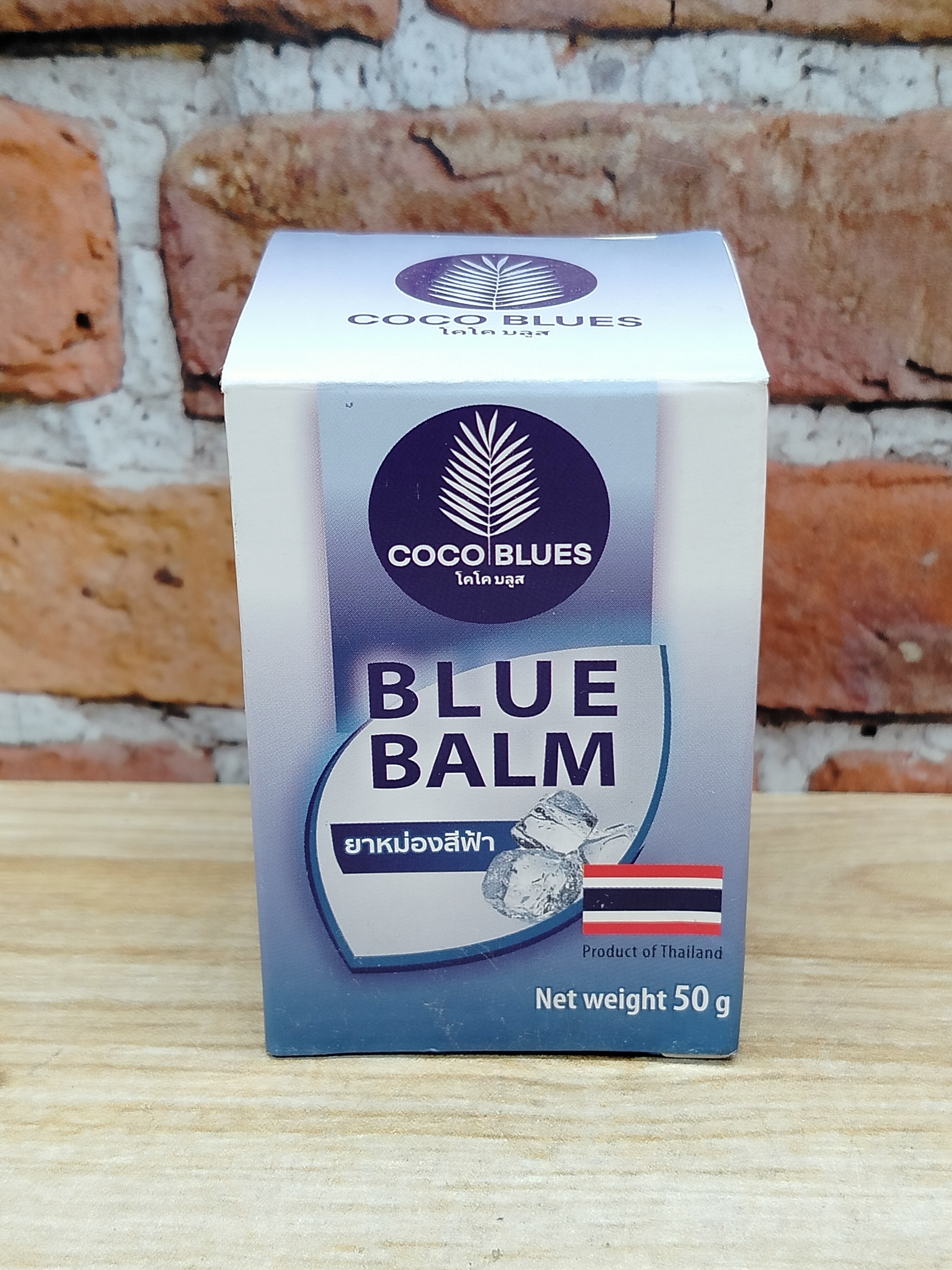 Coco Blues Blue Balm Тайский бальзам охлаждающий 50 гр
