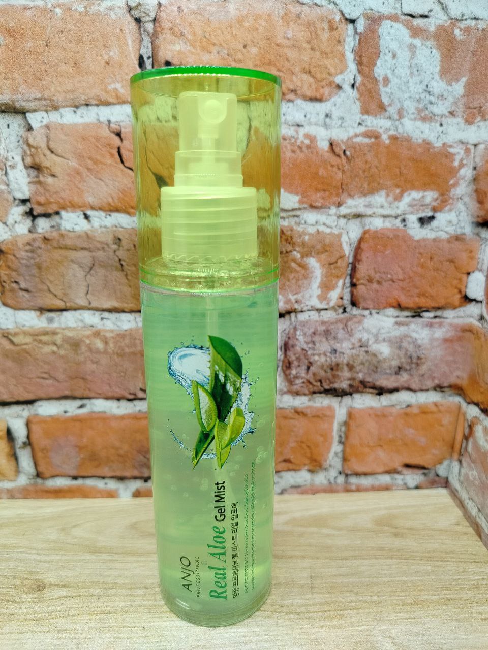 Anjo Professional Gel Mist Real Aloe Гель-мист для лица с Алоэ 130 мл